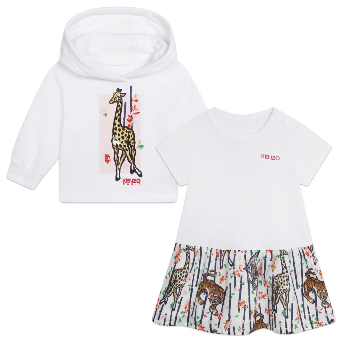 Baby Girls White Dress Set