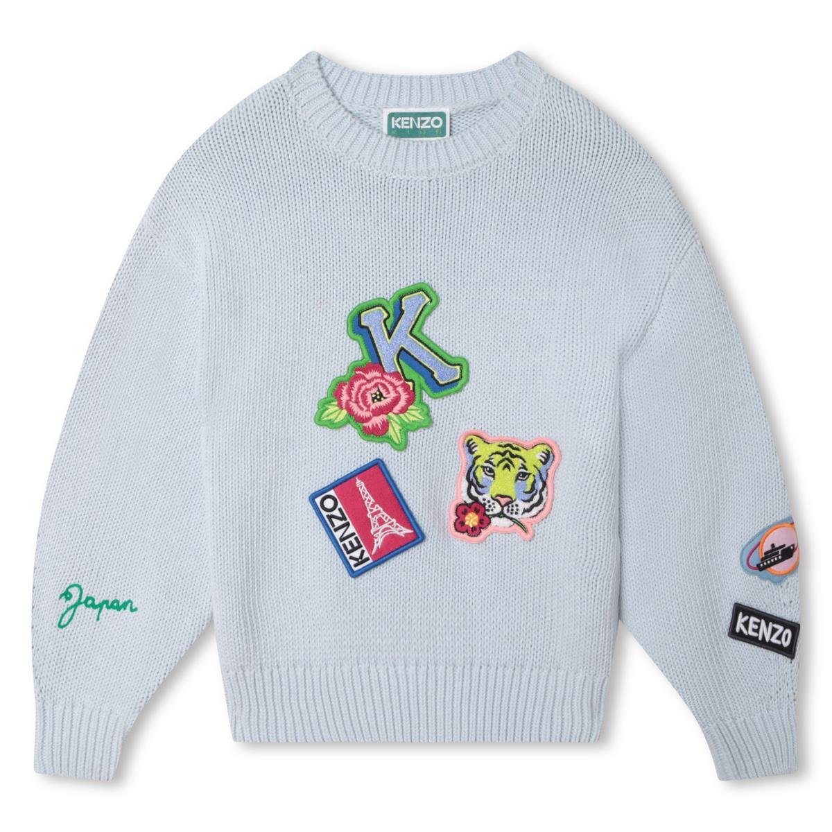 Girls Light Blue Sweater