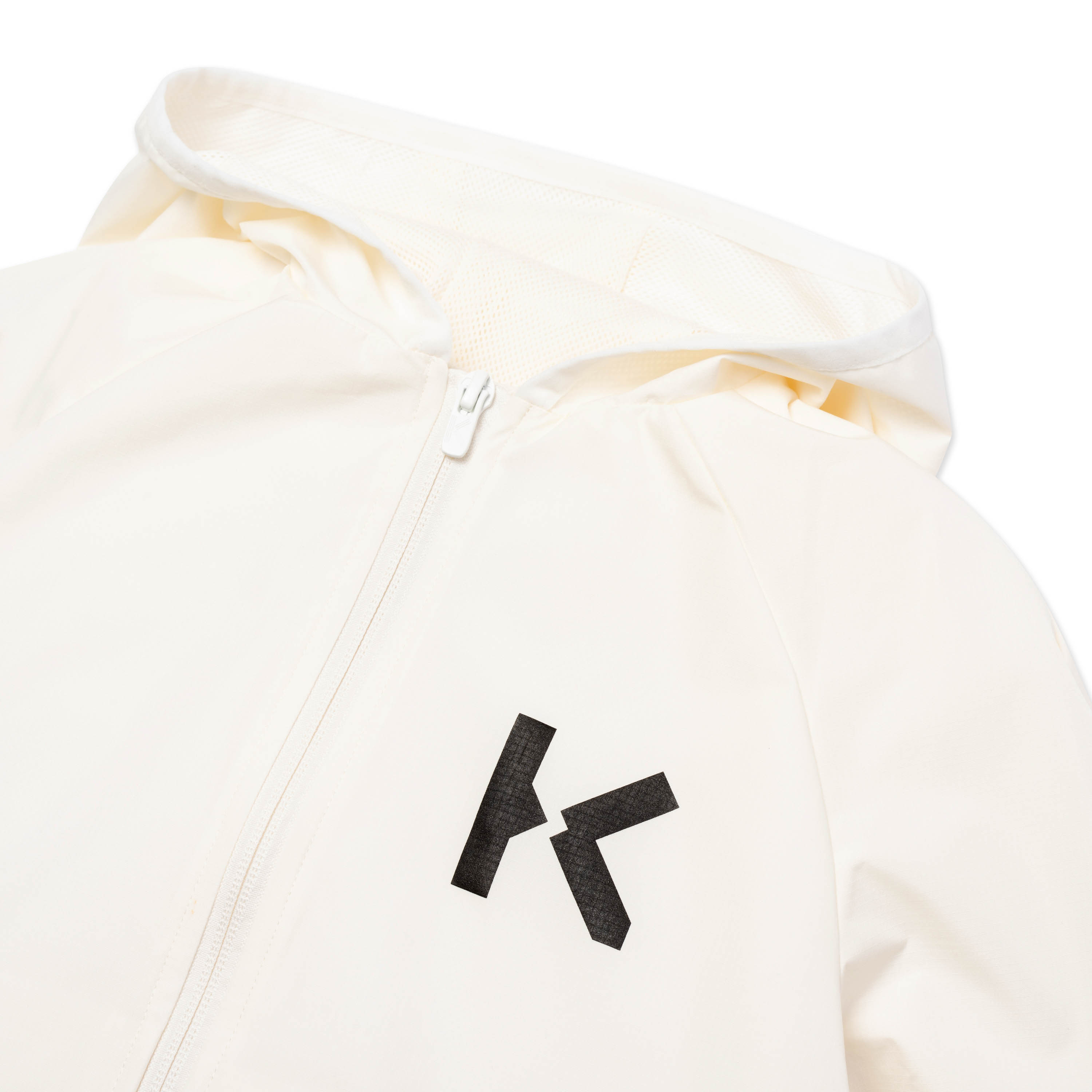Girls White Logo Jacket