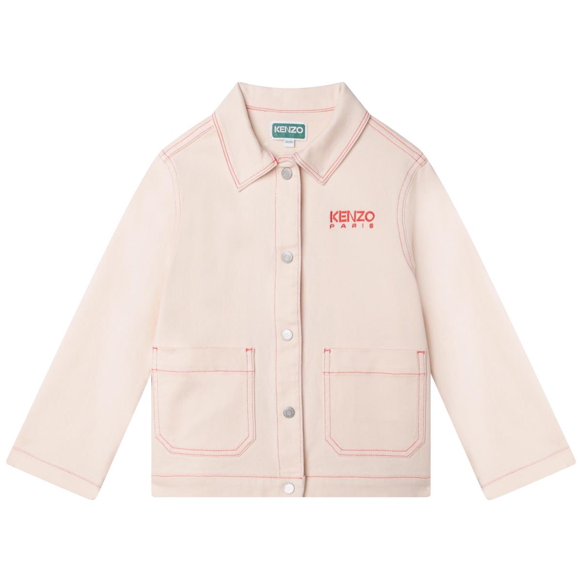 Girls Pink Logo Jacket