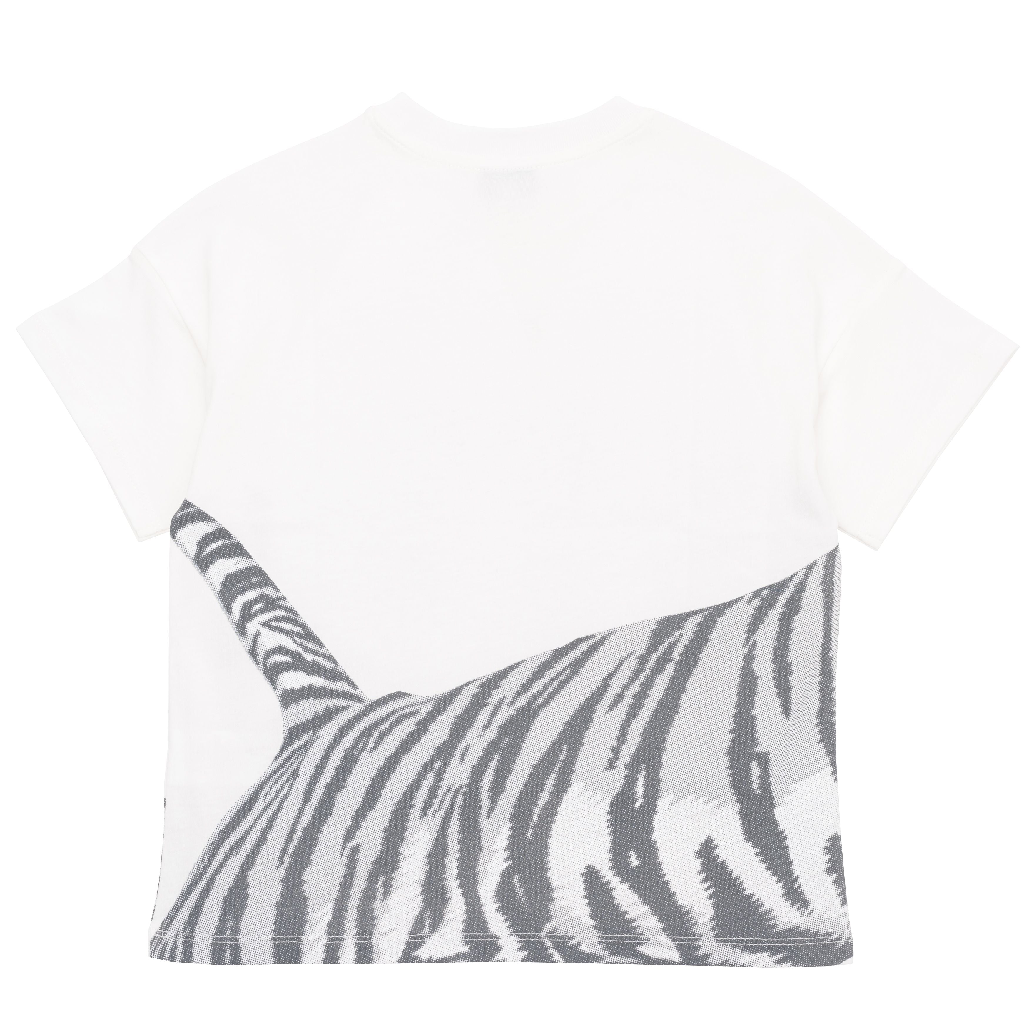Boy & Girls White Cotton T-Shirts