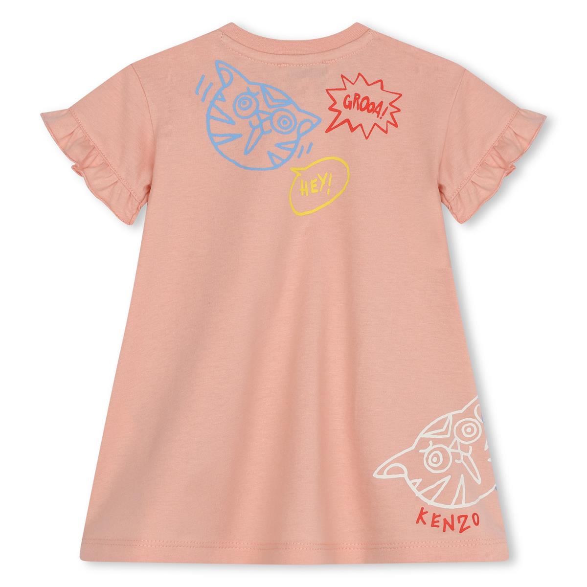 Baby Girls Pink Cotton Dress