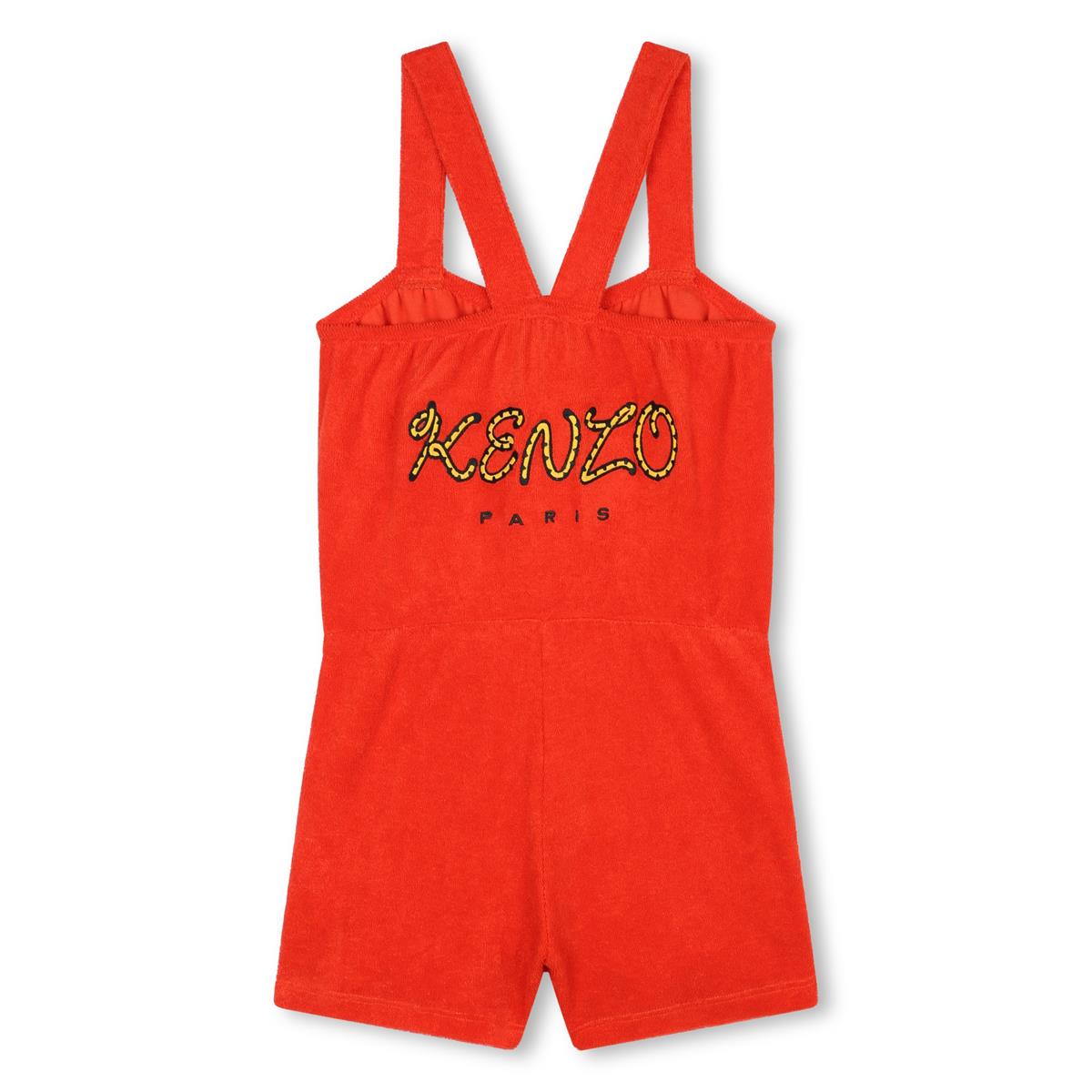 Girls Red Jumpsuit