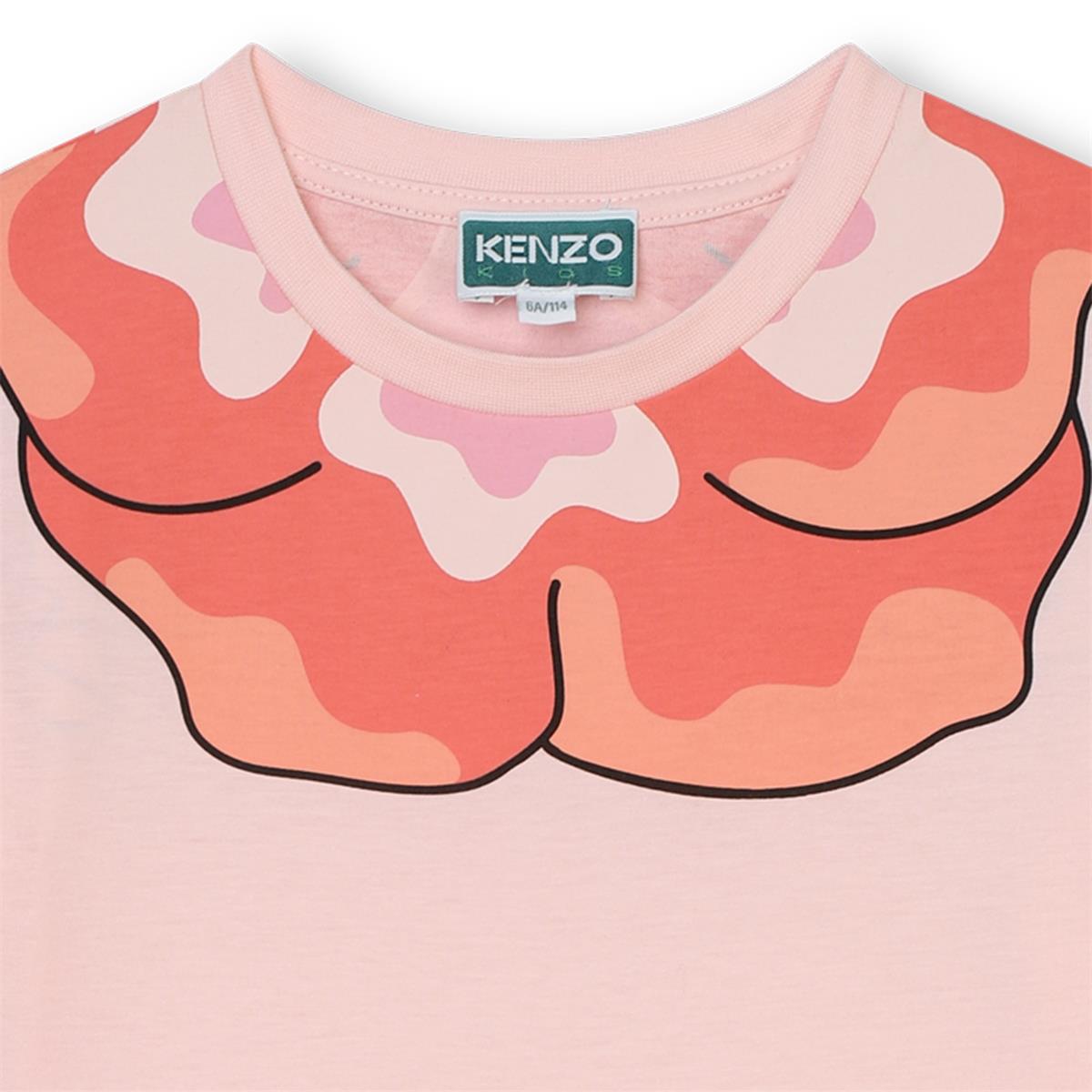 Girls Pink Cotton Dress