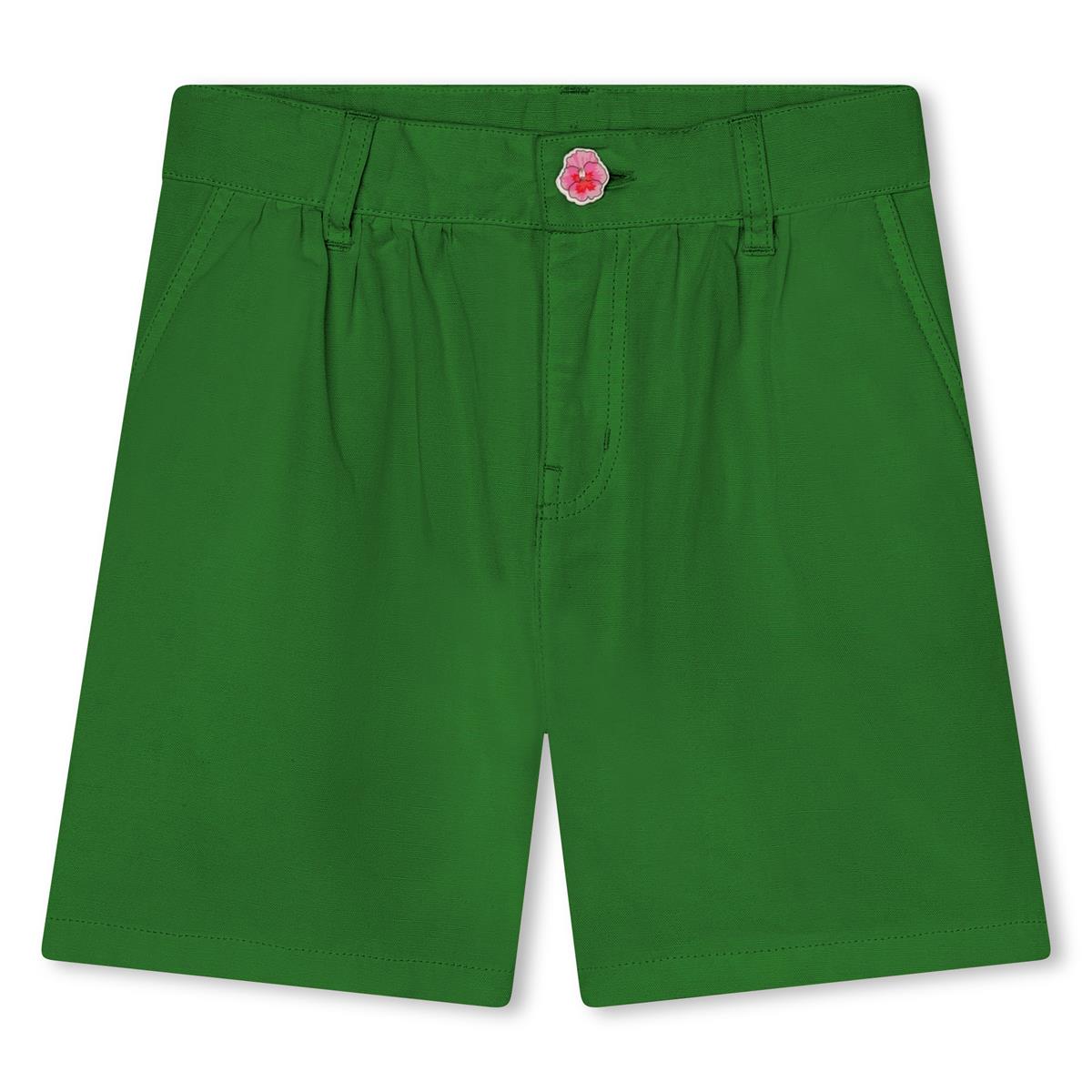 Girls Green Shorts