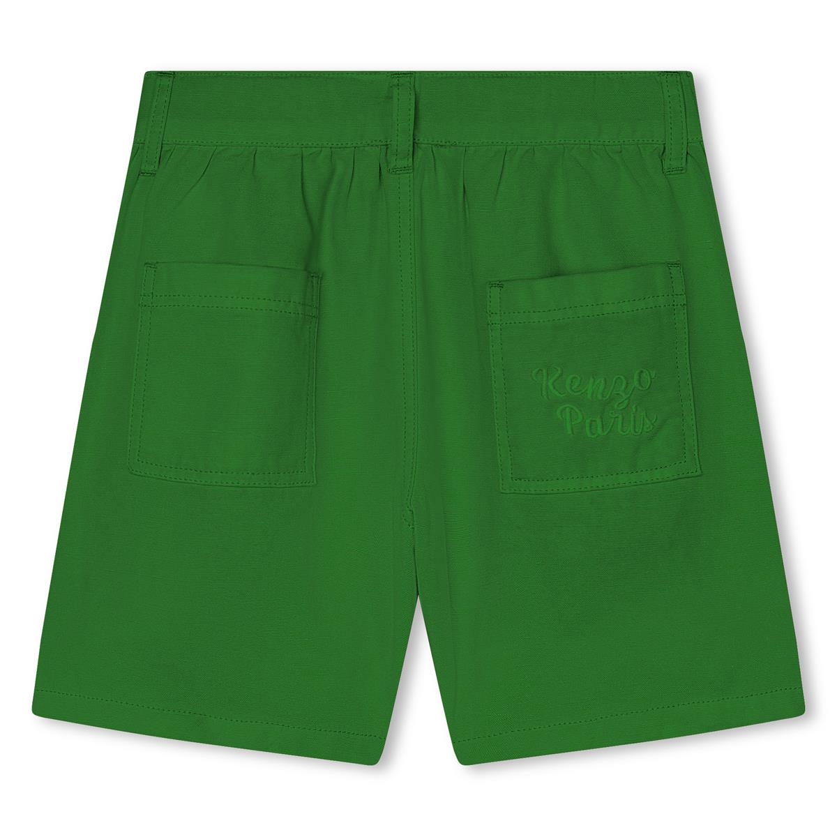 Girls Green Shorts