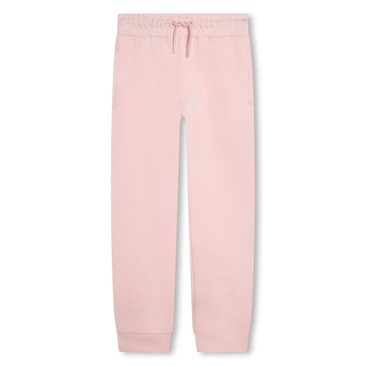 Girls Pink Cotton Trousers