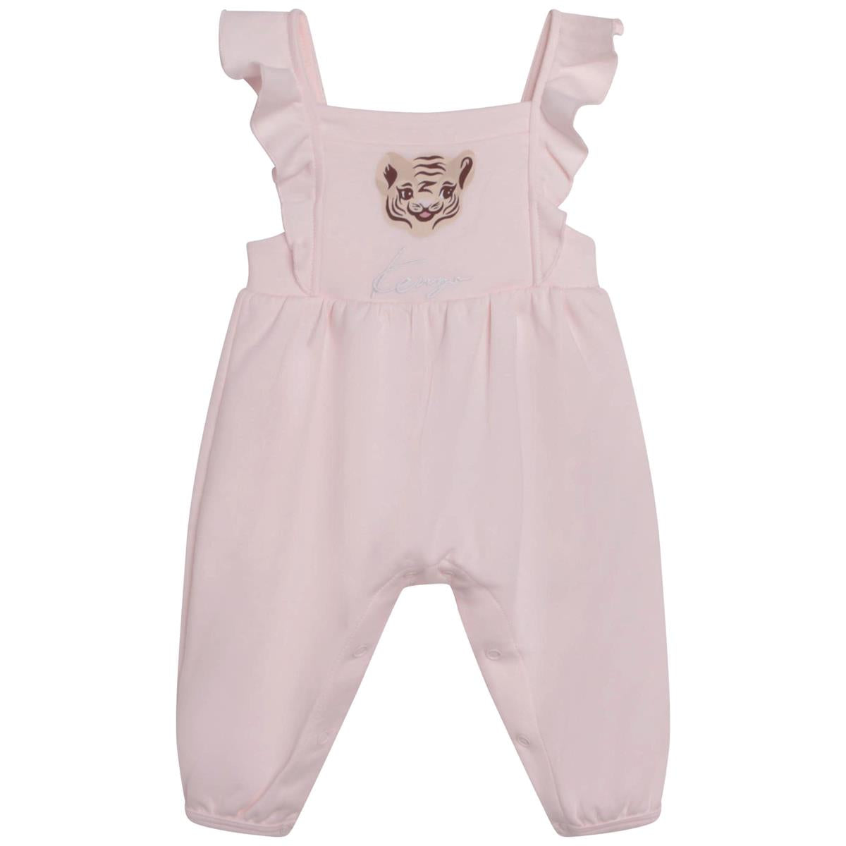 Baby Girls Pink Jumpsuit