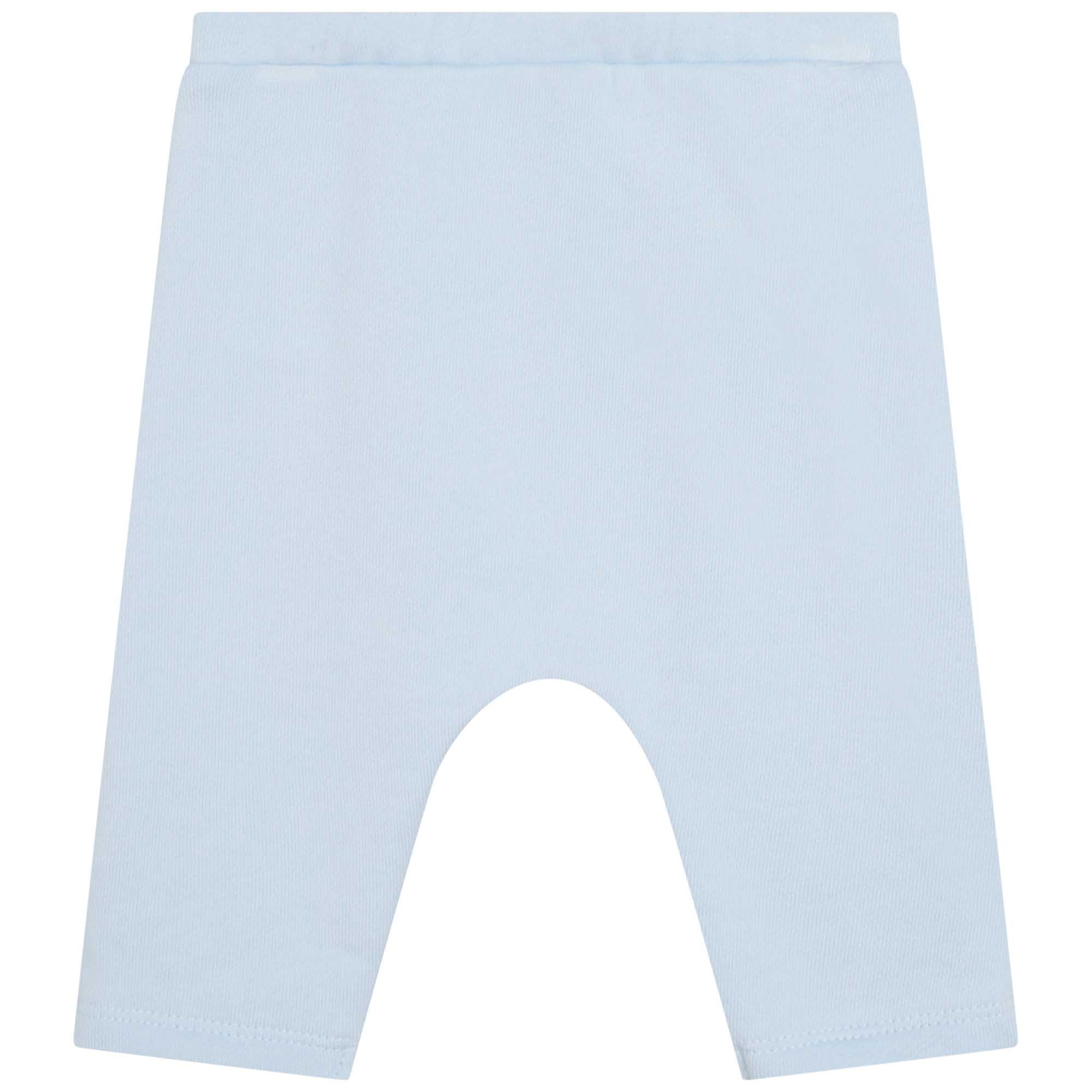 Baby Boys Light Blue Cotton Set