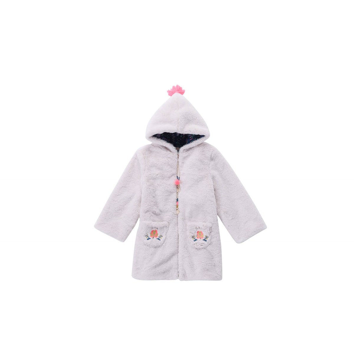 Girls Cream Coat