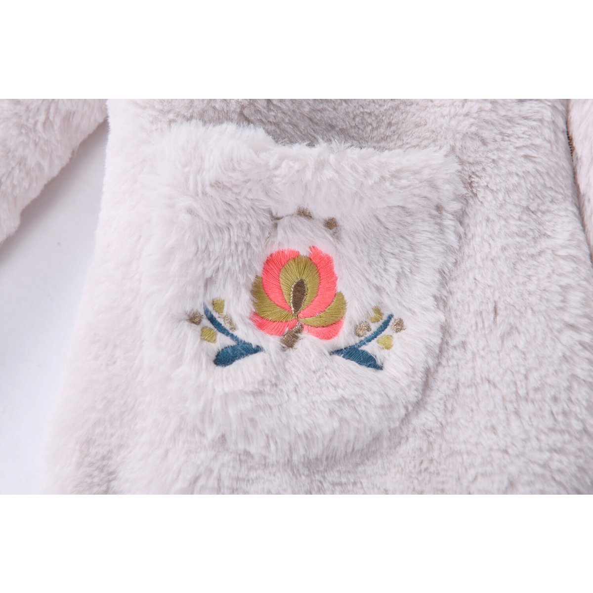 Girls Cream Coat