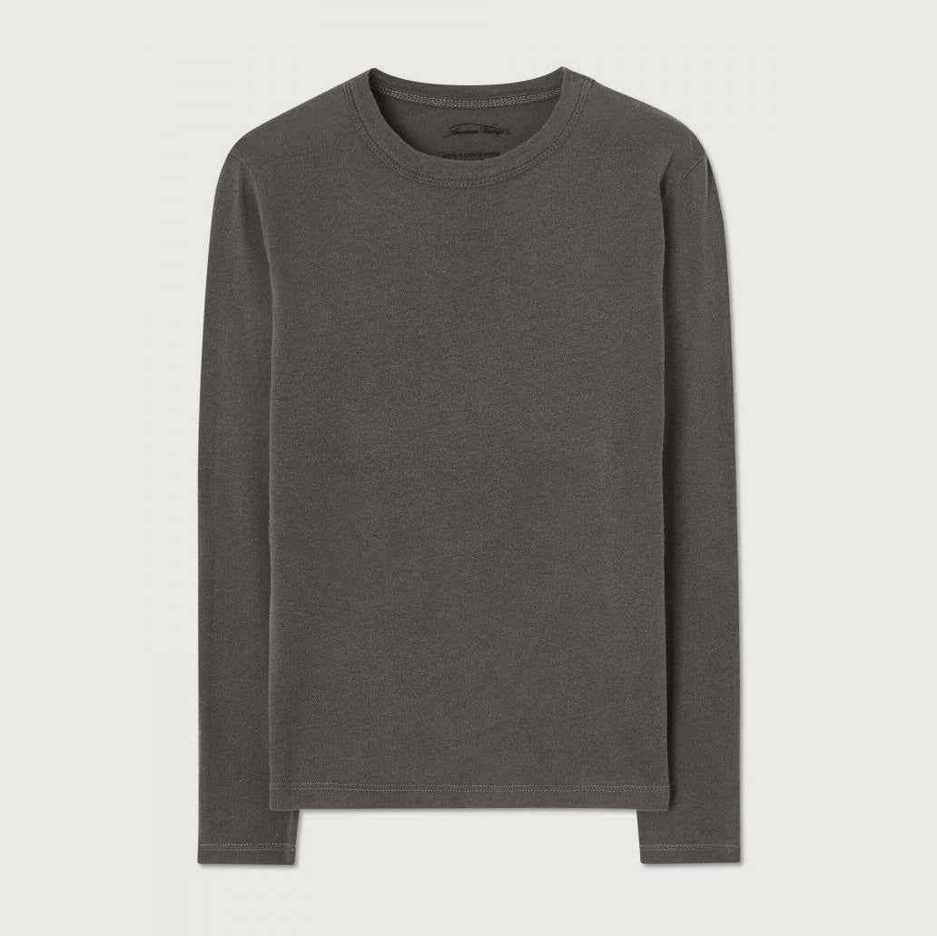 Boys & Girls Dark Grey Cotton T-Shirt