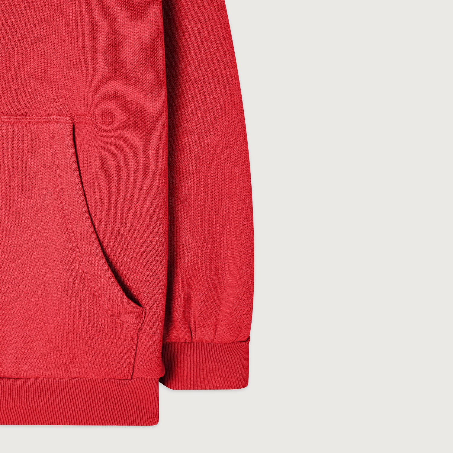 Boys & Girls Red Hooded Sweatshirt