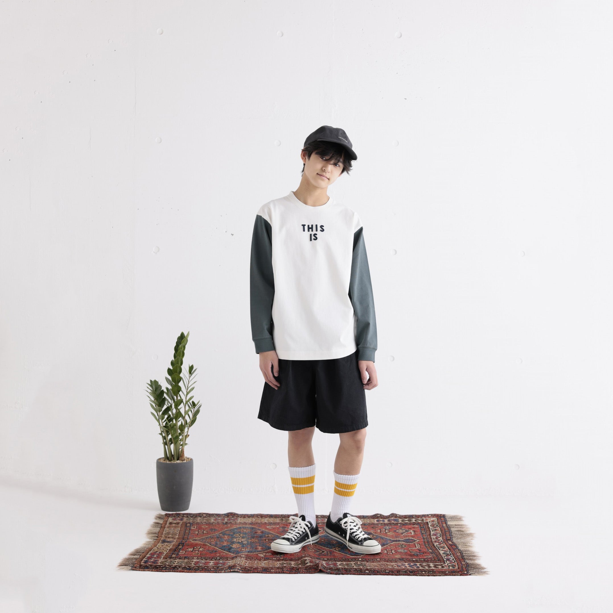 Boys & Girls White Logo Cotton T-Shirt