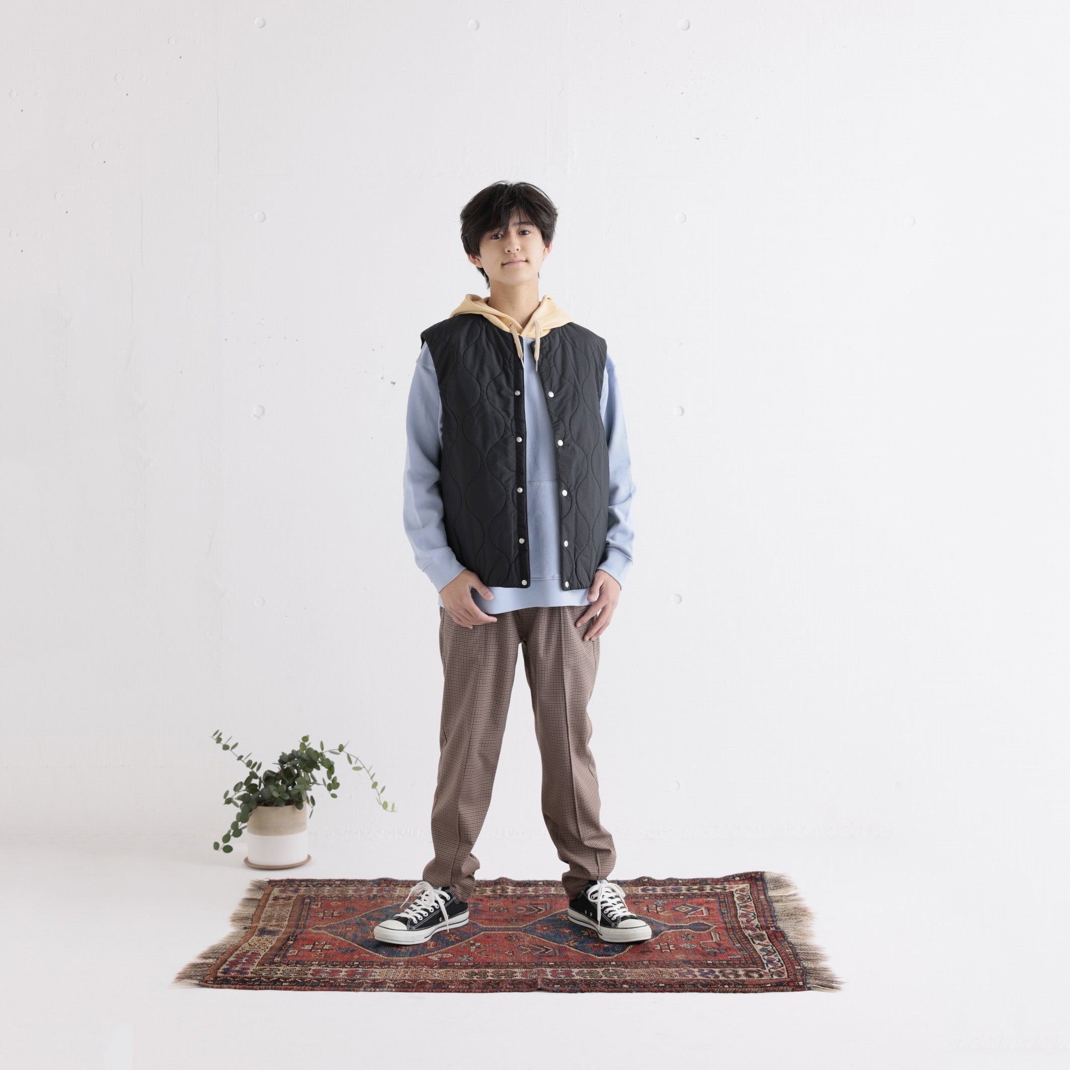 Boys & Girls Light Blue Hooded Sweatshirt