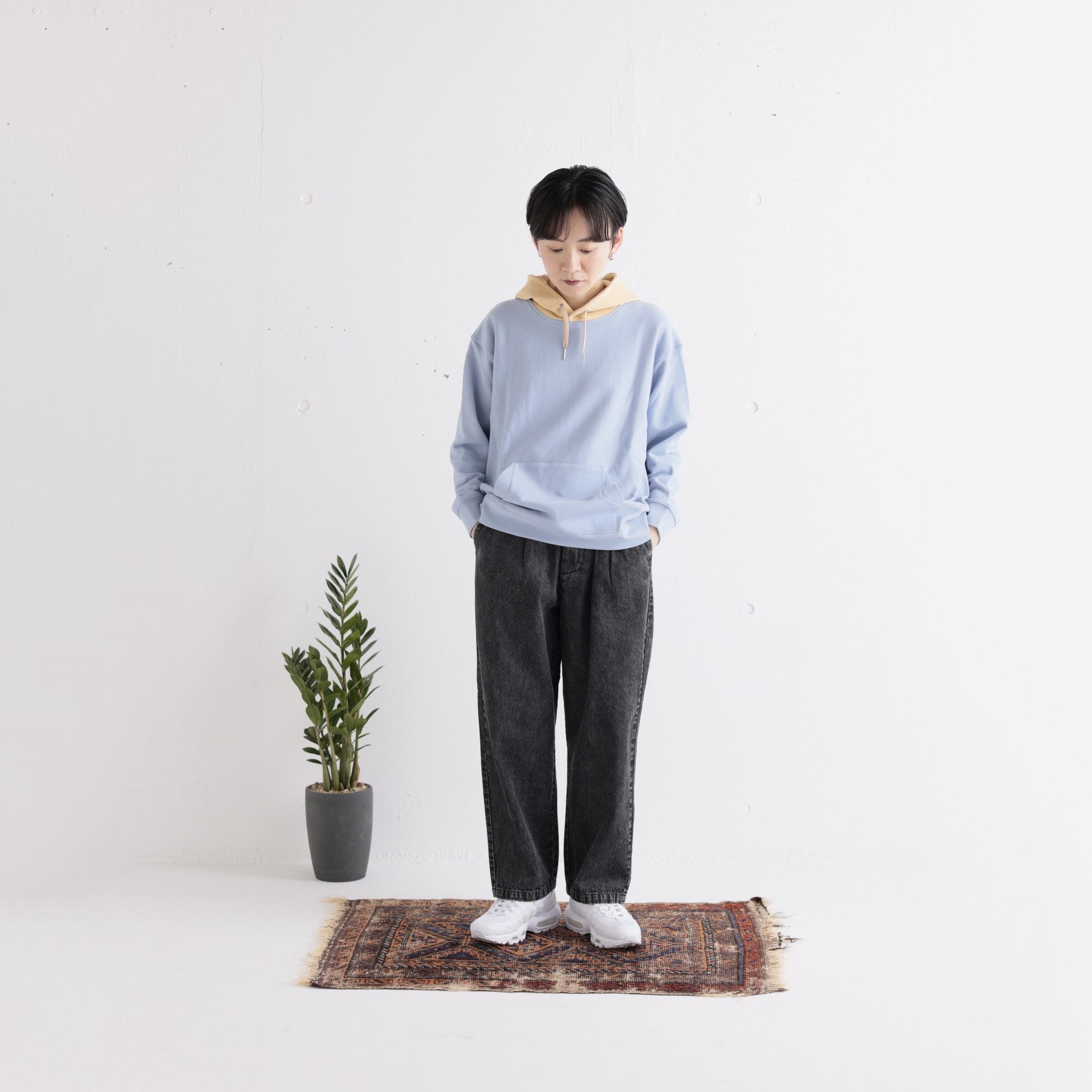 Boys & Girls Light Blue Hooded Sweatshirt