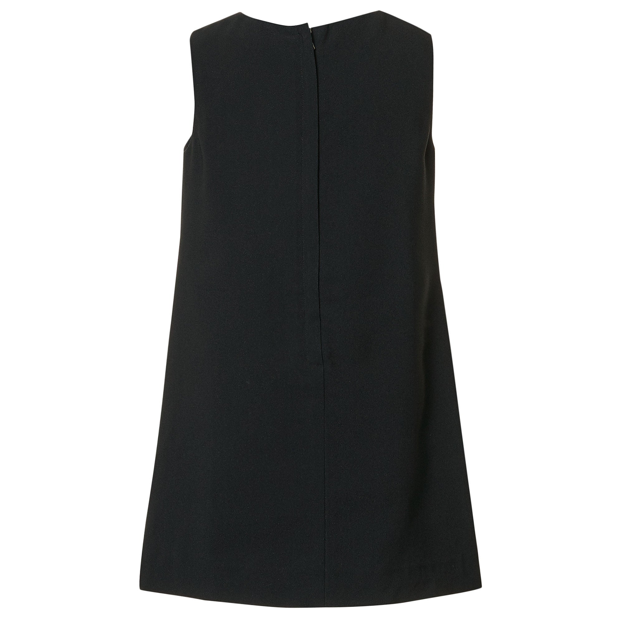 Girls Black Flower Printed Trims Sleeveless Dresses - CÉMAROSE | Children's Fashion Store - 2