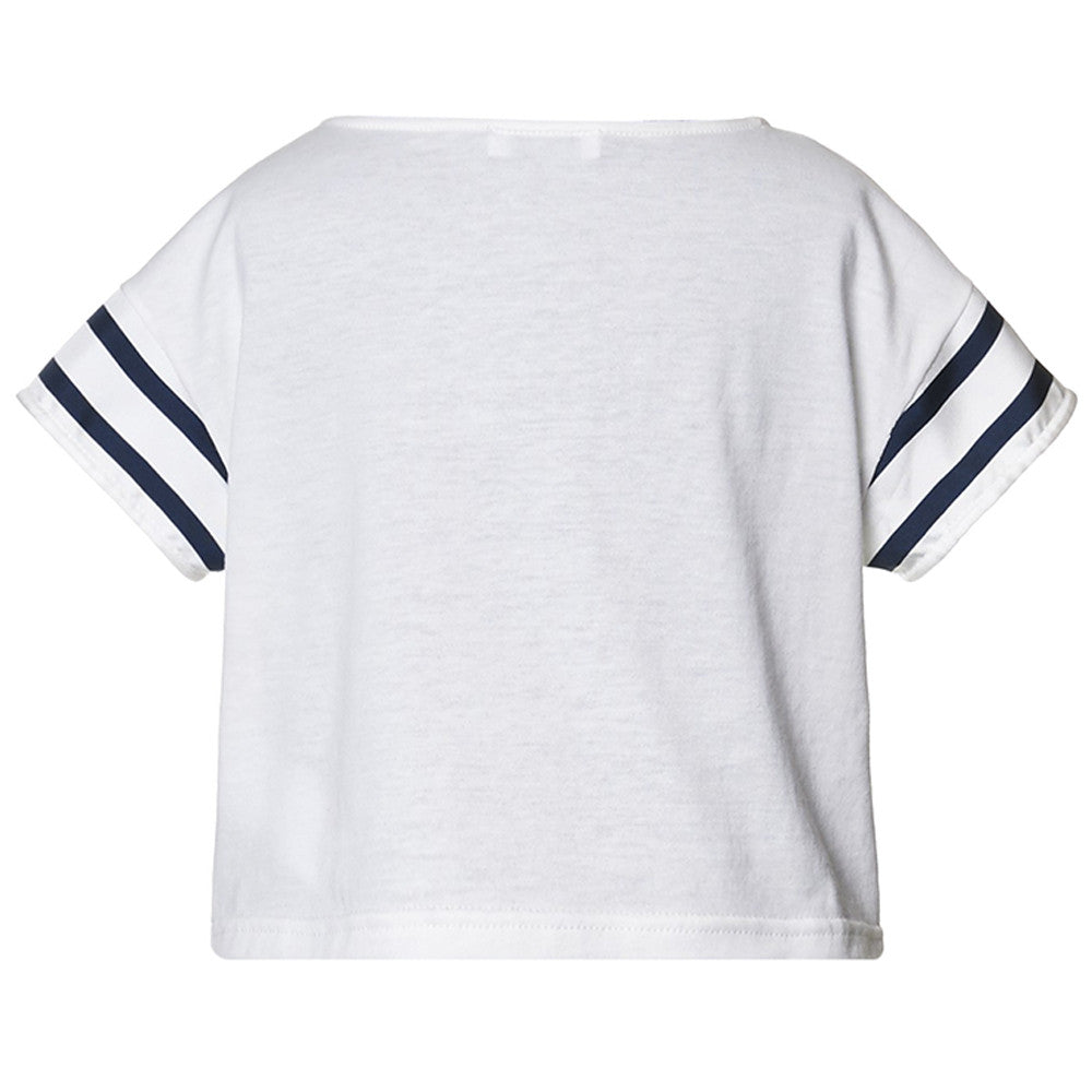 Girls Silk Blend 'Sailor Stripe' Blouse