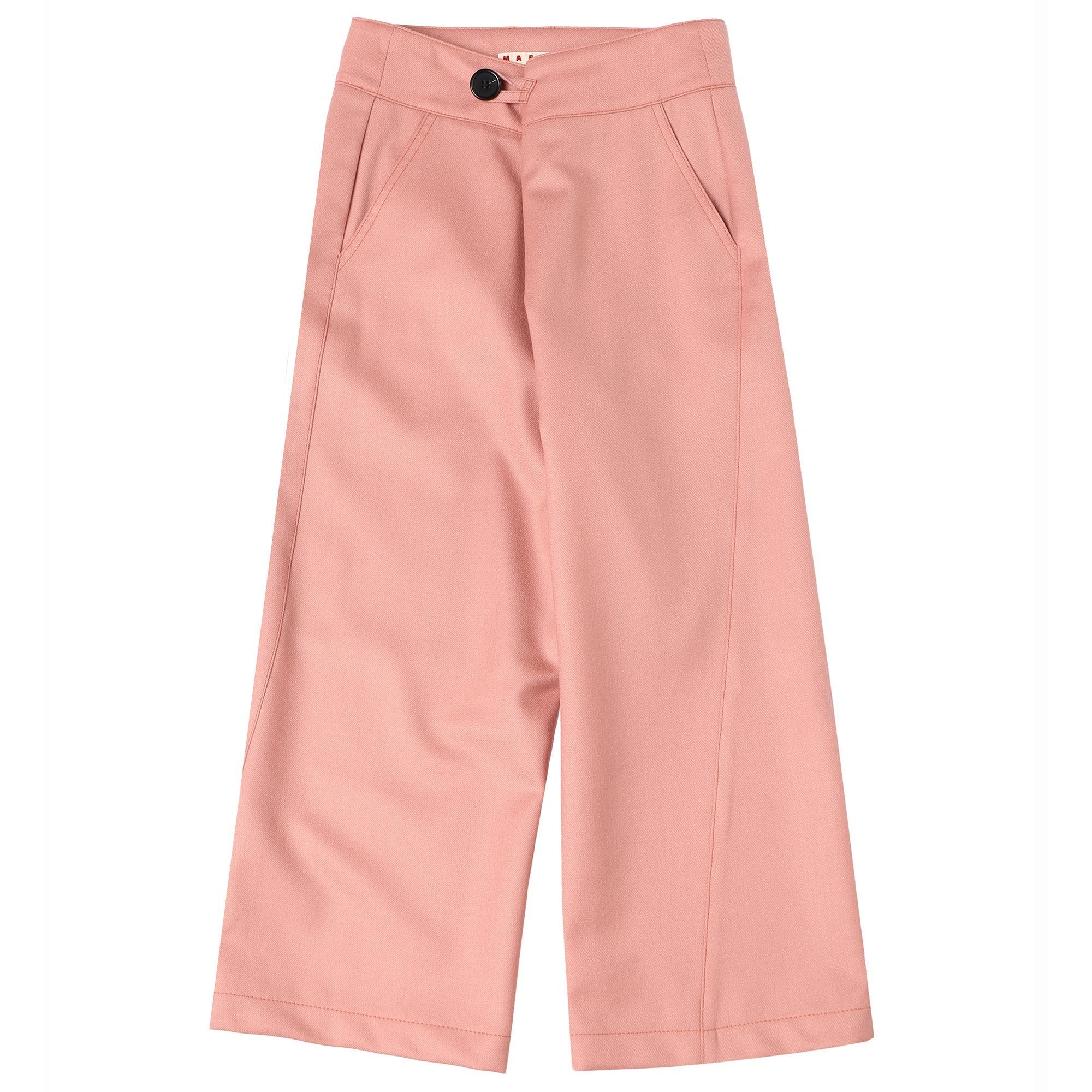 Girls Rose Wool Trousers