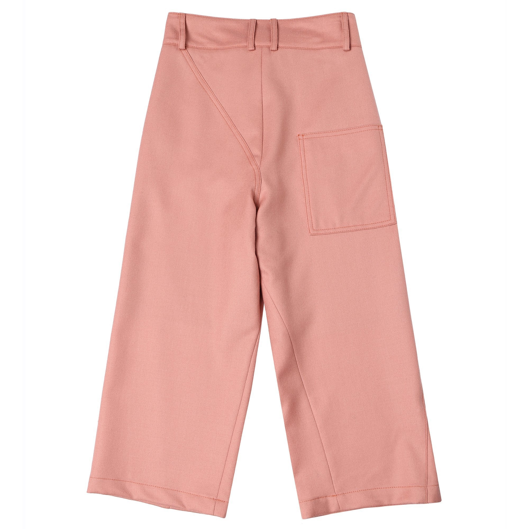 Girls Rose Wool Trousers