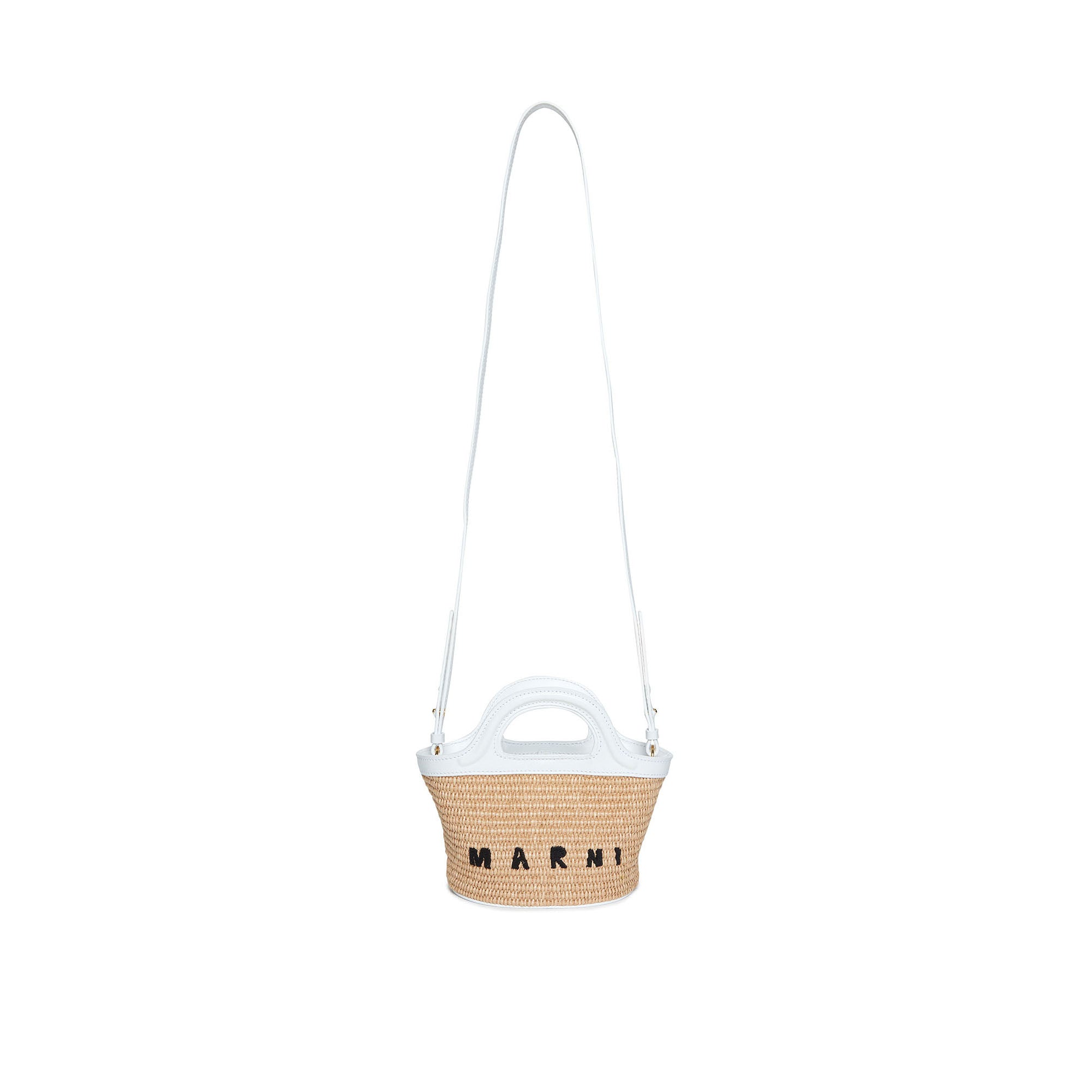 Girls White Logo Shoulder Bag