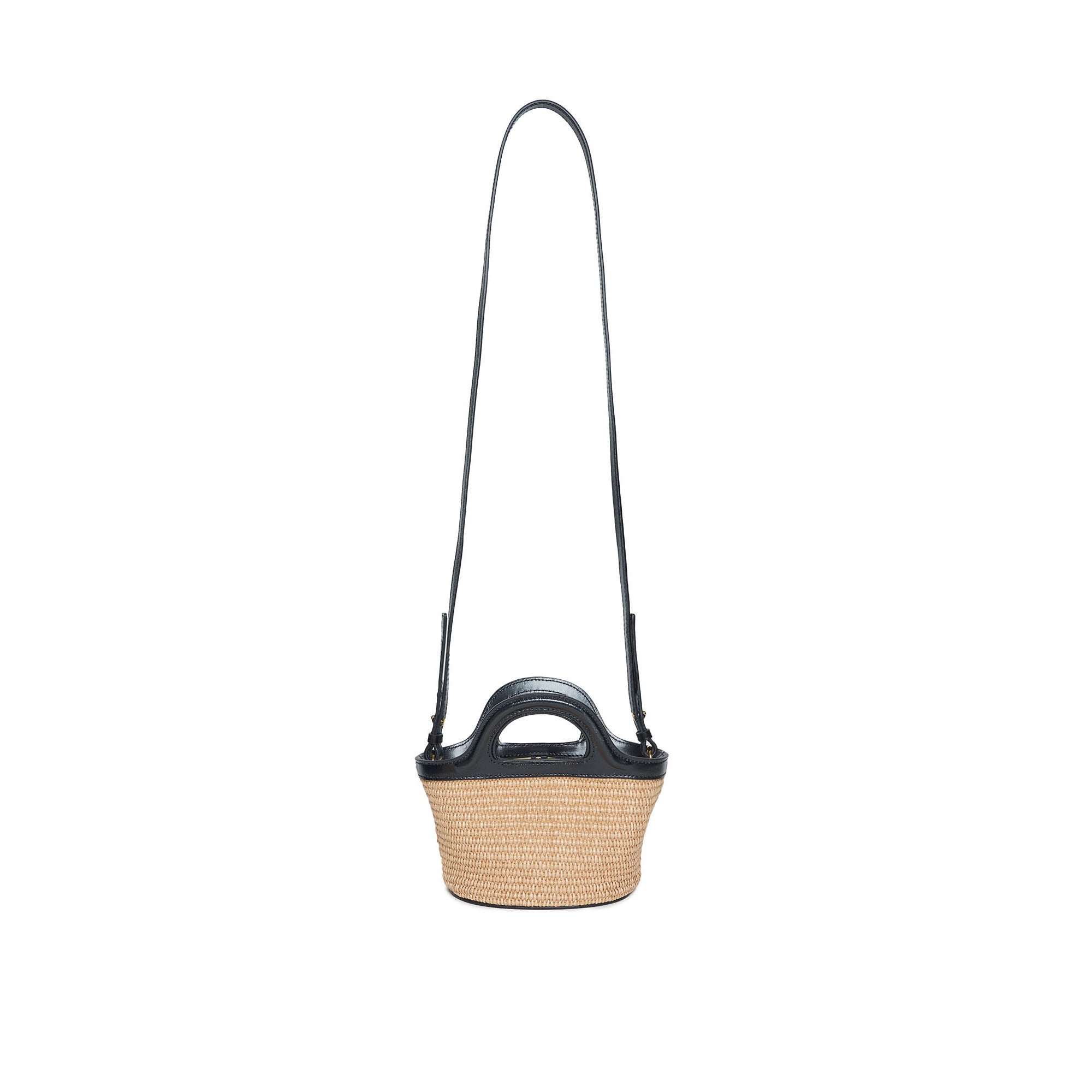 Girls Black Logo Shoulder Bag