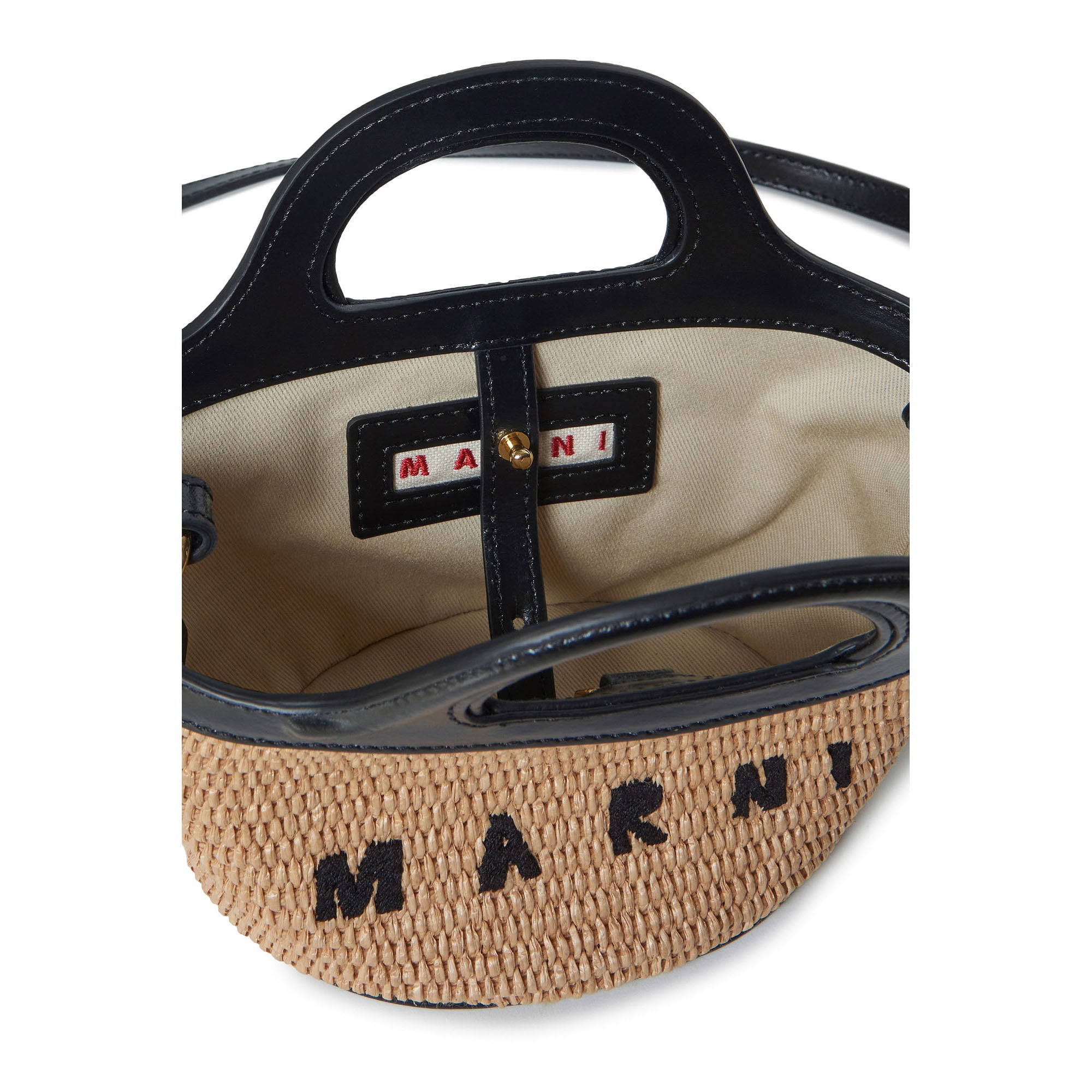 Girls Black Logo Shoulder Bag