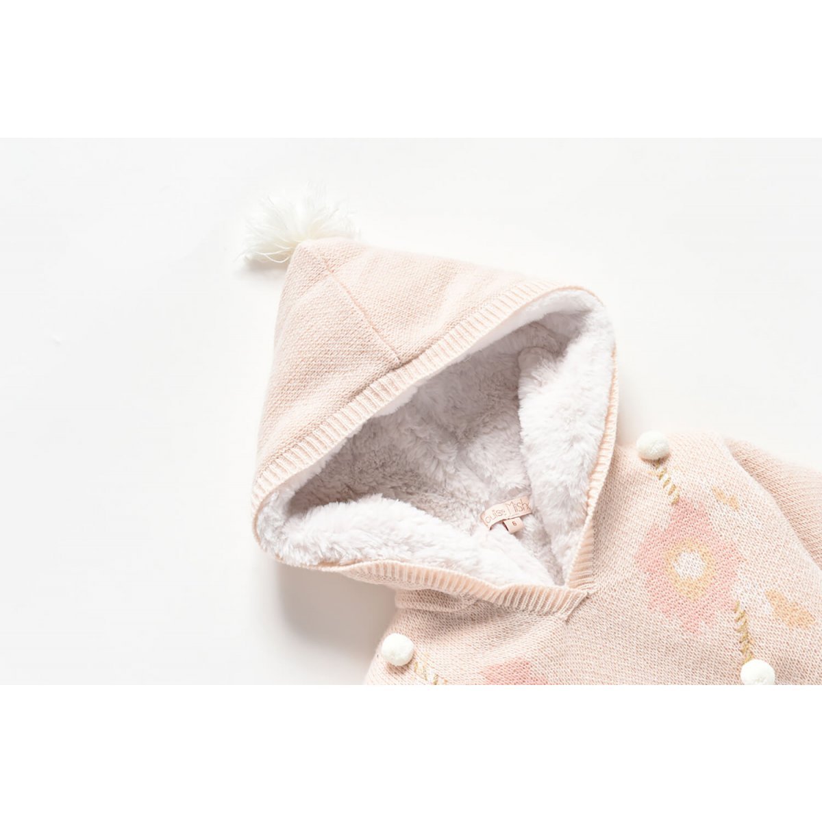 Girls Blossom Acrylic Sweater