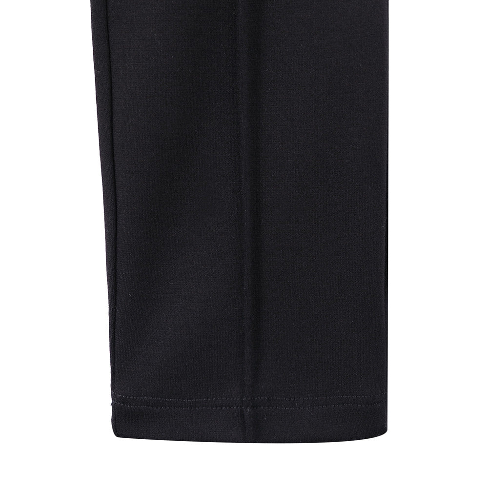 Girls Black Viscose Trouser - CÉMAROSE | Children's Fashion Store - 4
