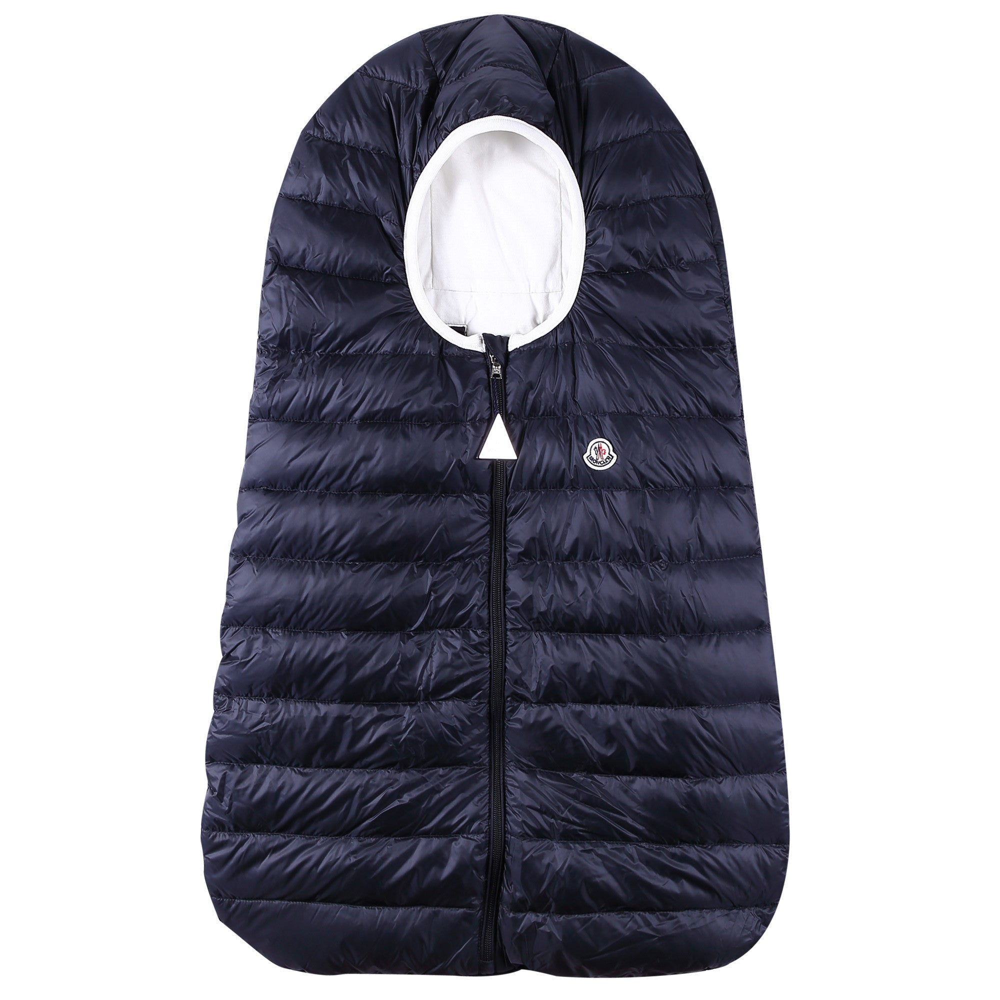 Baby Navy Blue Down Padded 'Sacco' Sleeping Bag - CÉMAROSE | Children's Fashion Store - 1