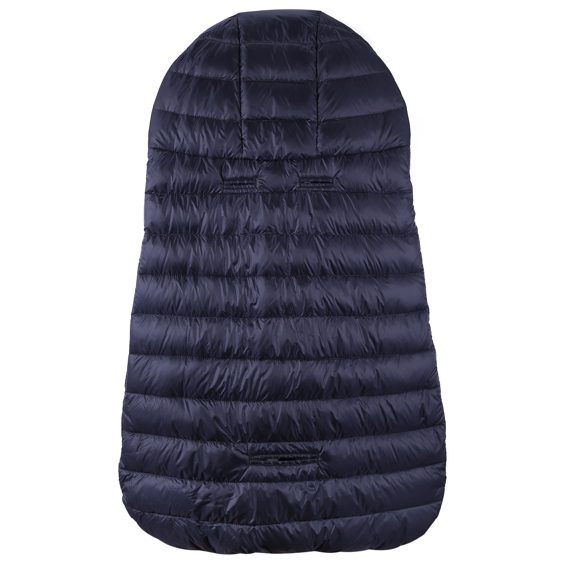 Baby Navy Blue Down Padded 'Sacco' Sleeping Bag - CÉMAROSE | Children's Fashion Store - 2