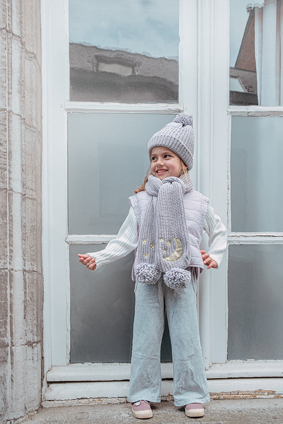 Girls Grey Moonlight Hat