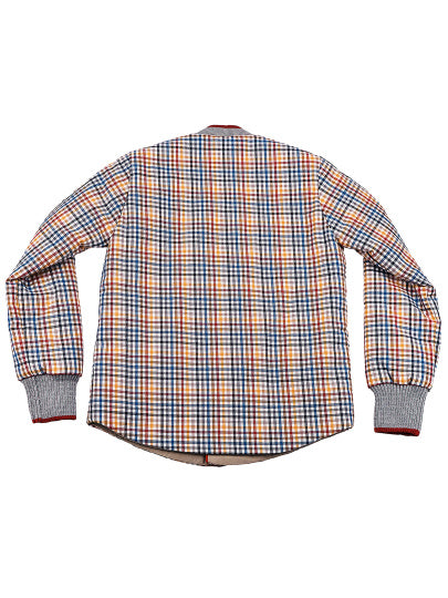 Girls & Boys Grey Check Coat