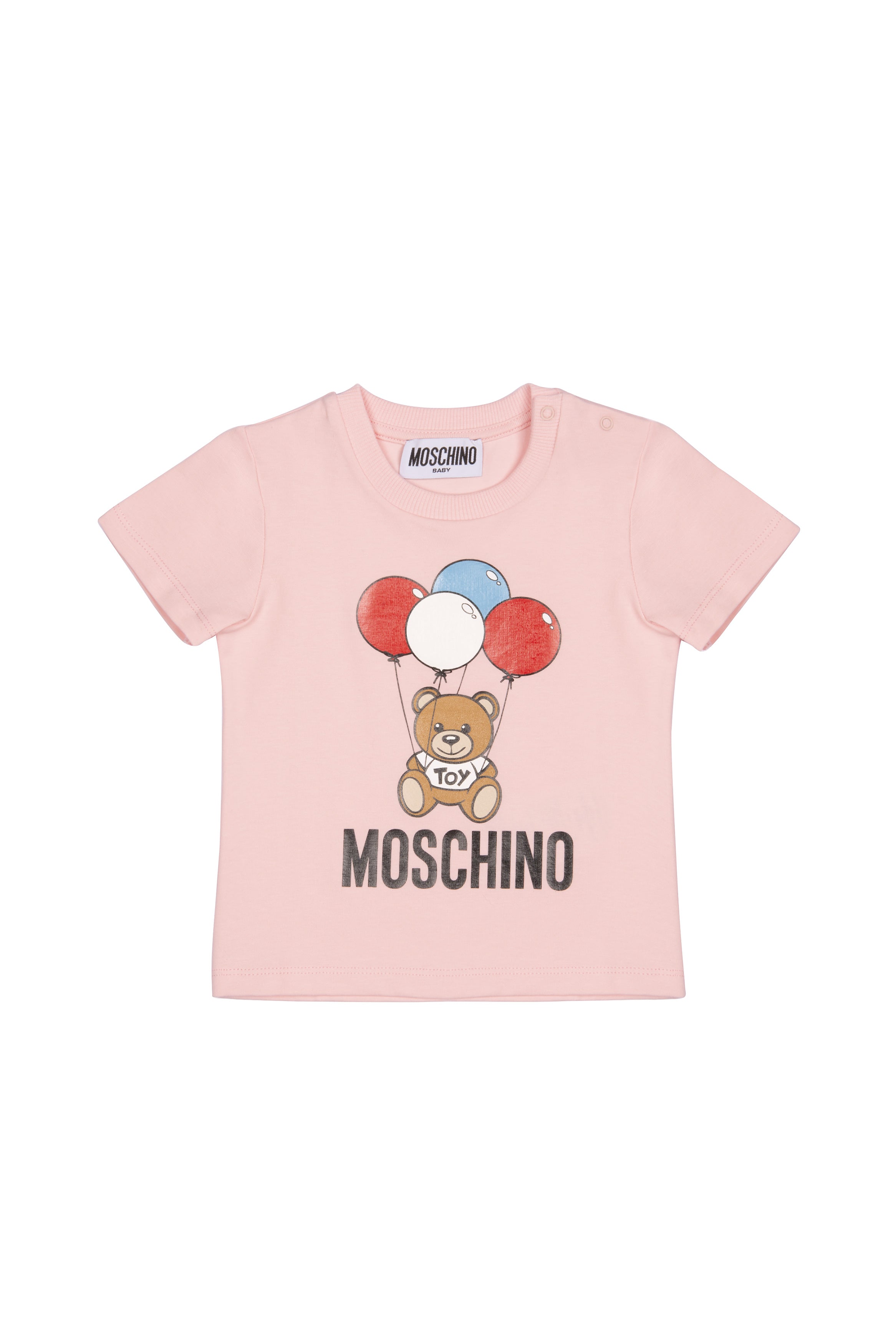 Baby Girls Pink Cotton T-shirt