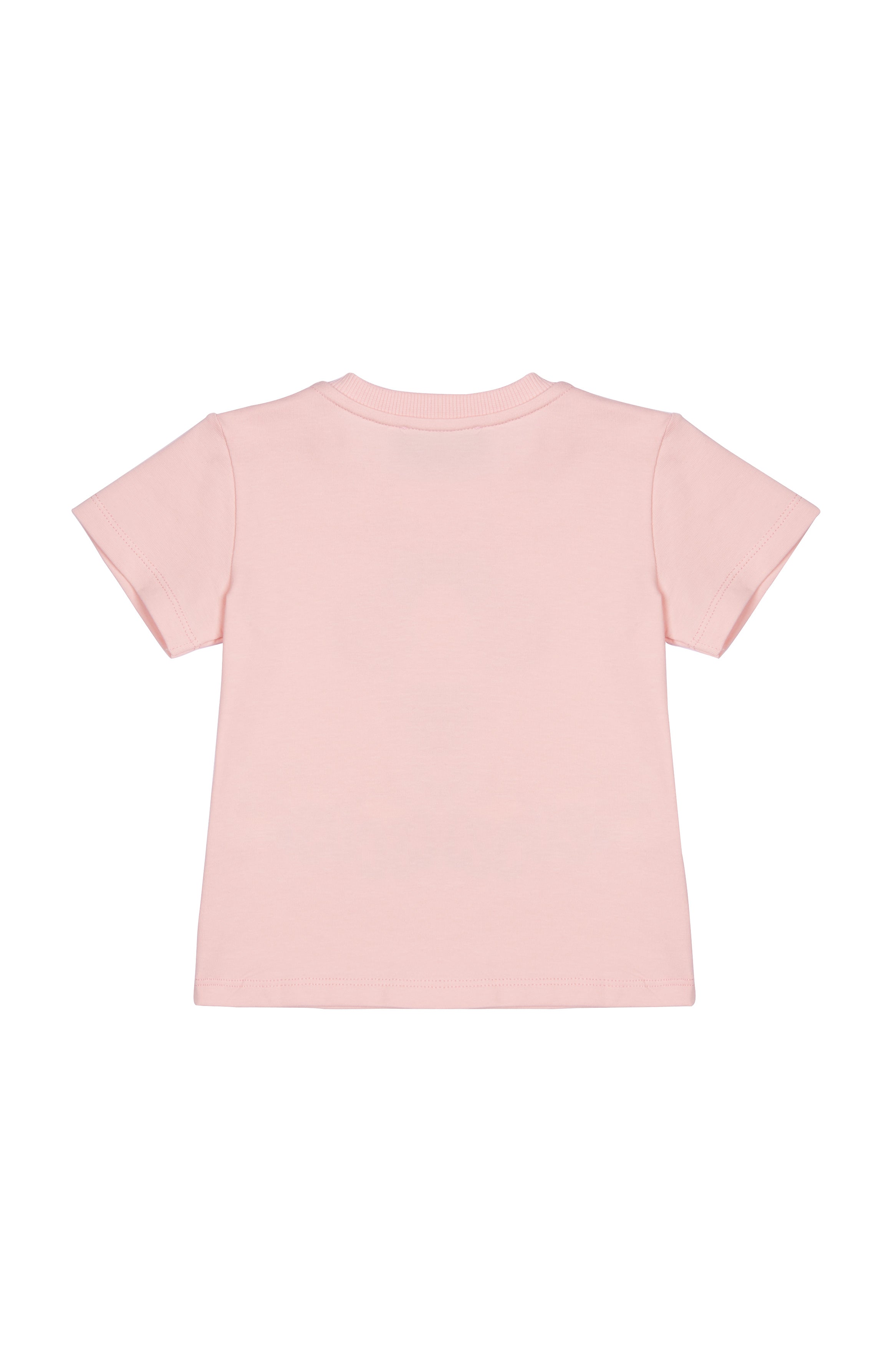 Baby Girls Pink Cotton T-shirt