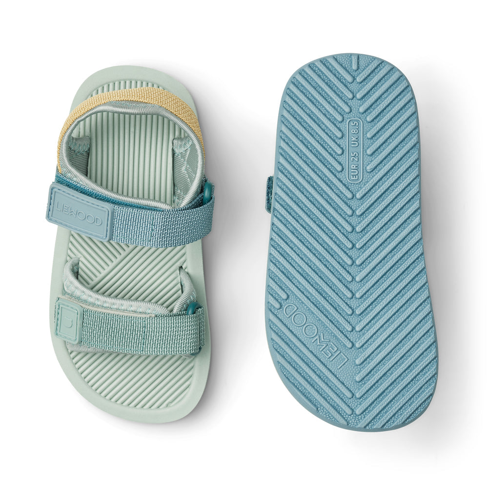 Boys & Girls Mint Logo Sandals