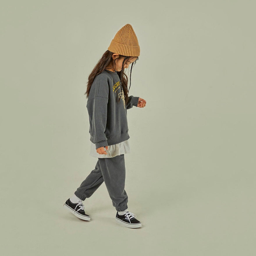 Boys & Girls Dark Grey Trousers
