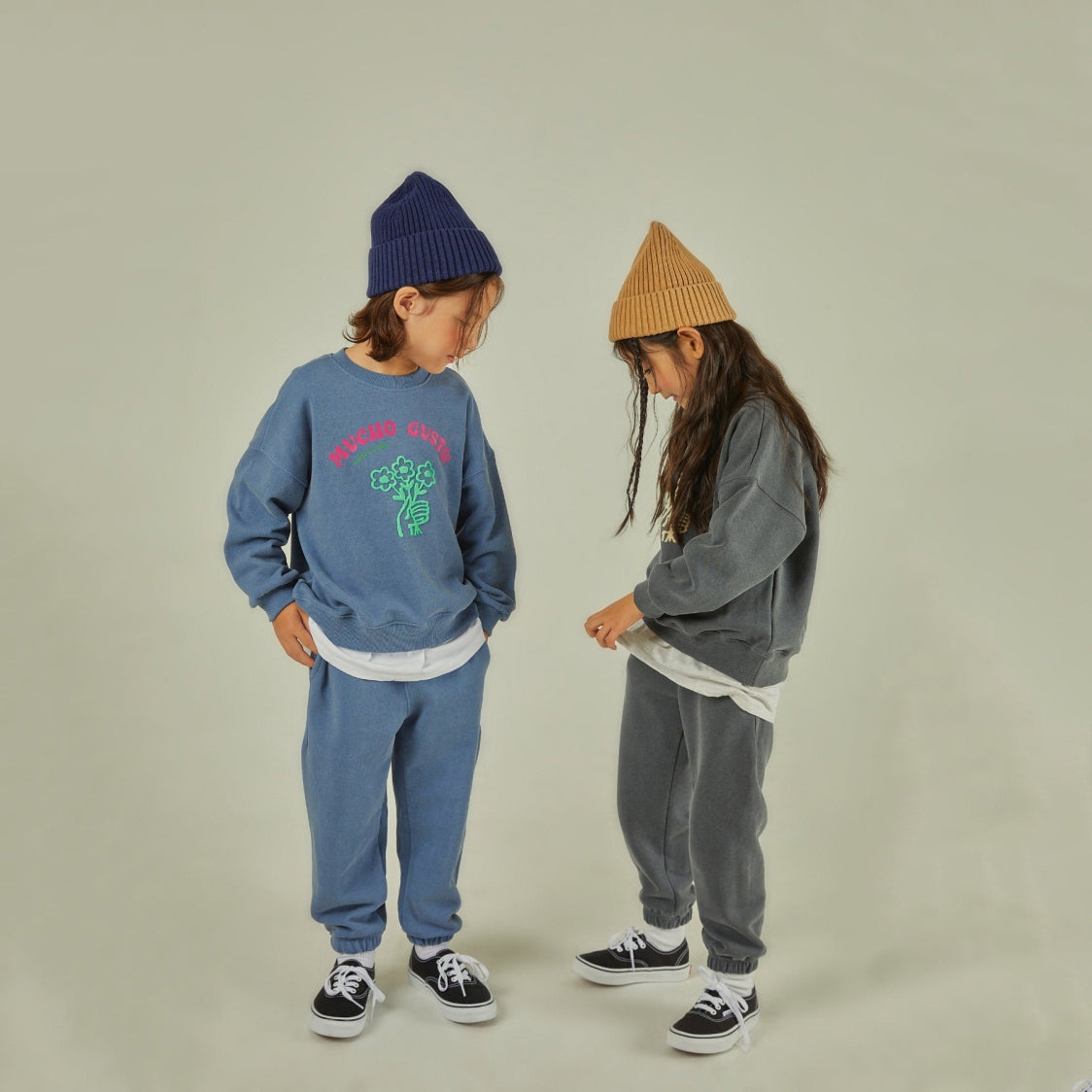 Boys & Girls Dark Grey Trousers