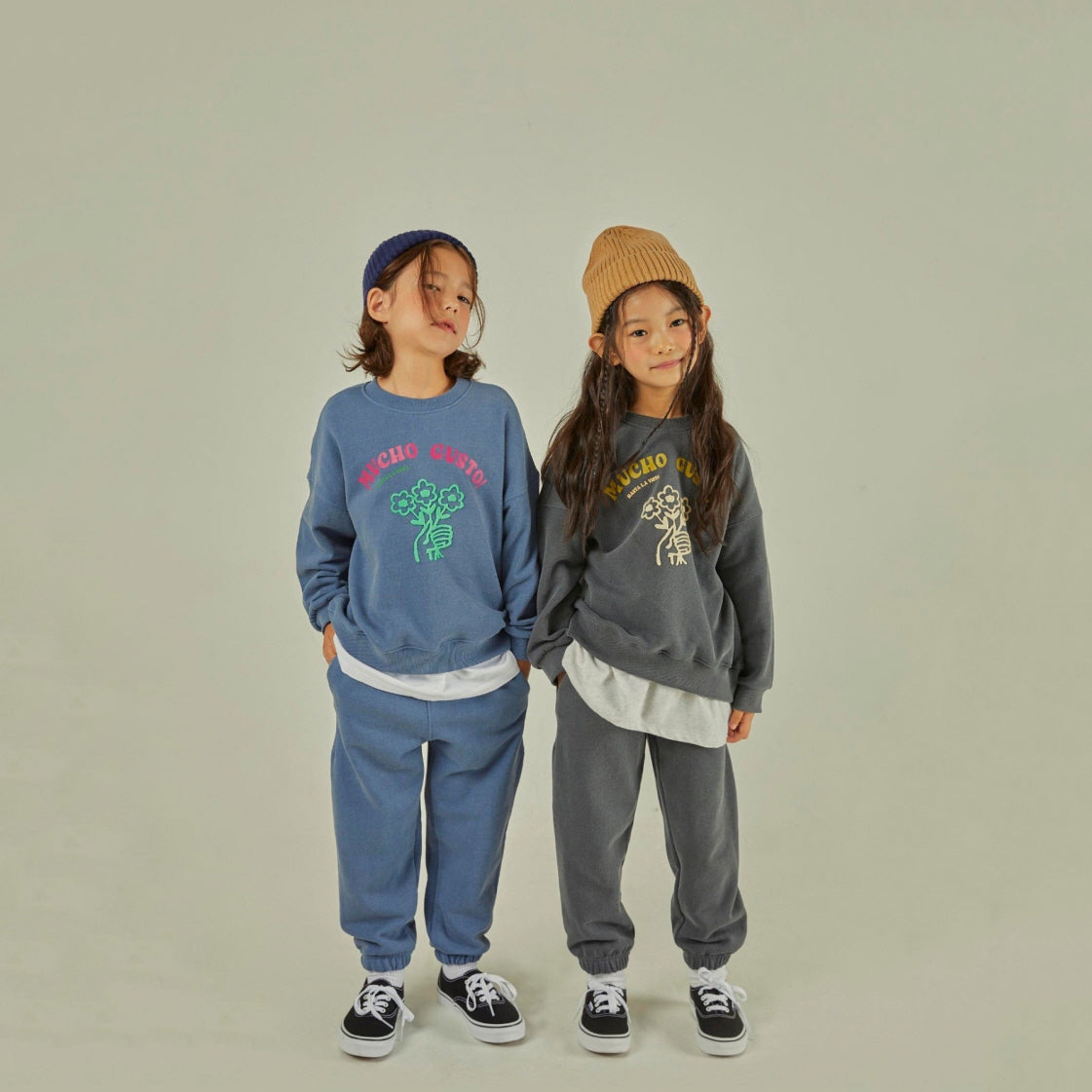 Boys & Girls Dark Grey Trousers
