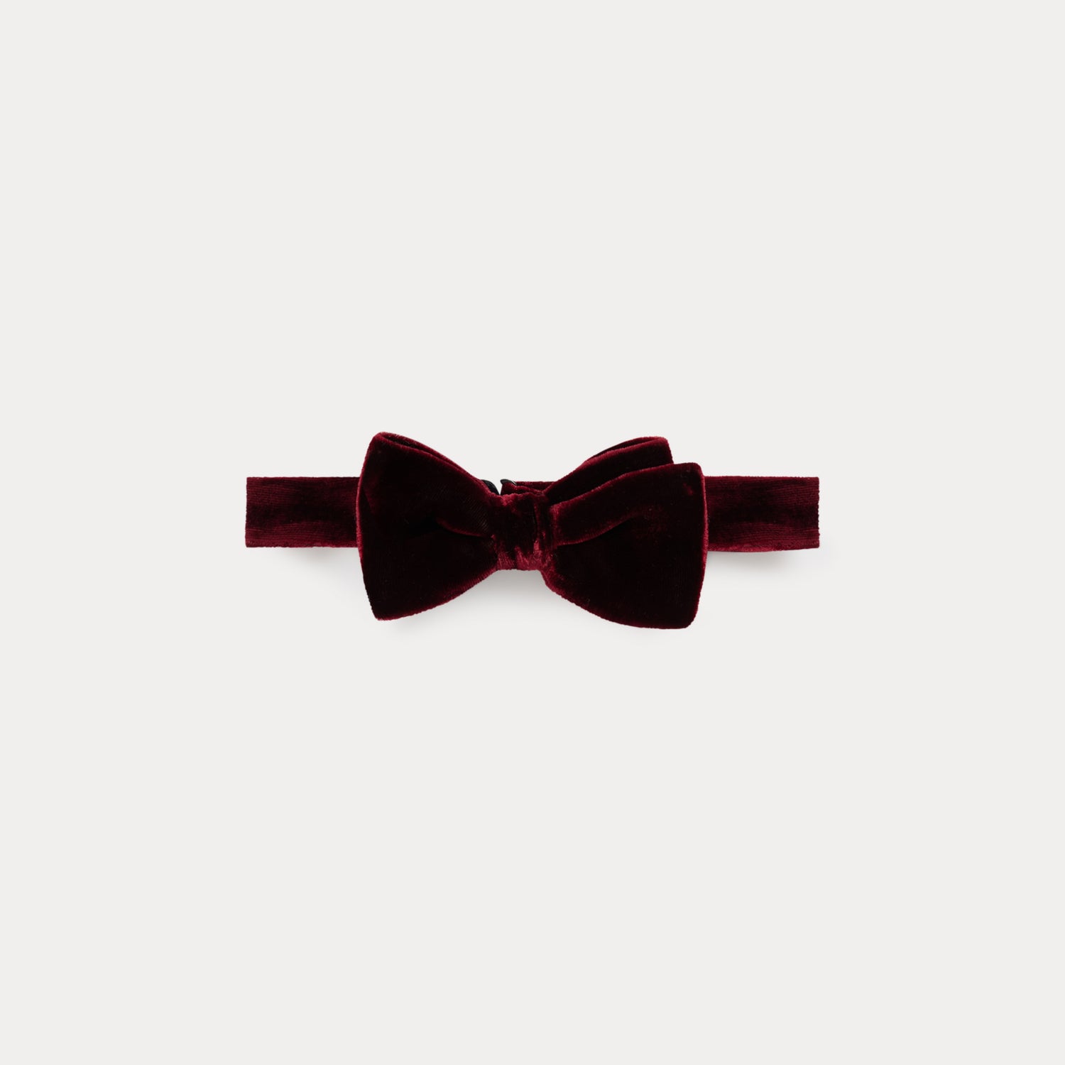Girls Dark Red Bow Headband