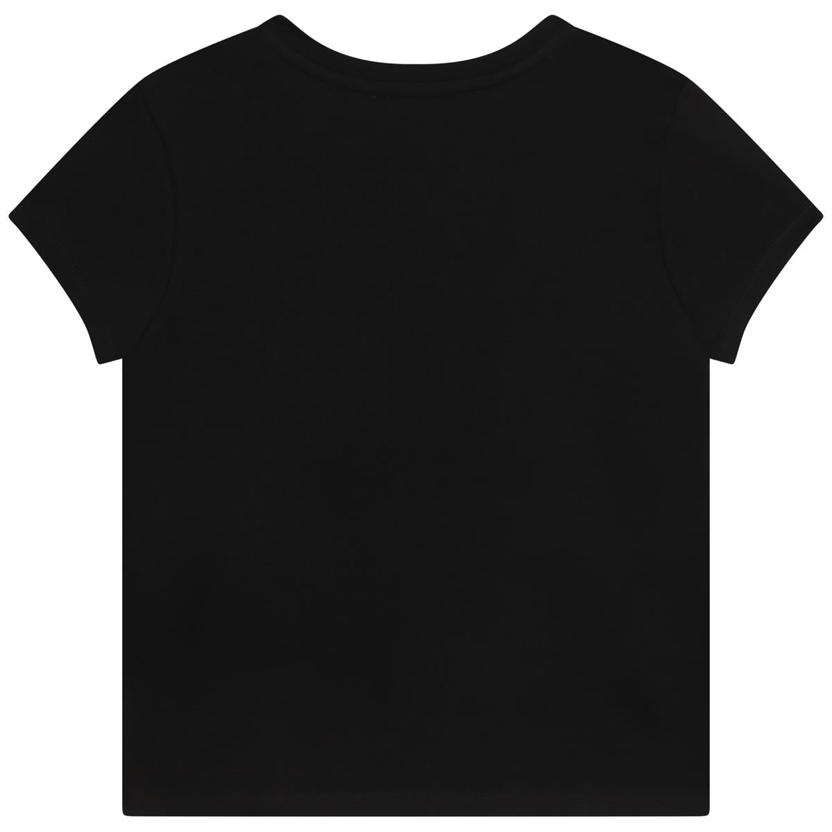 Girls Black Logo T-Shirt
