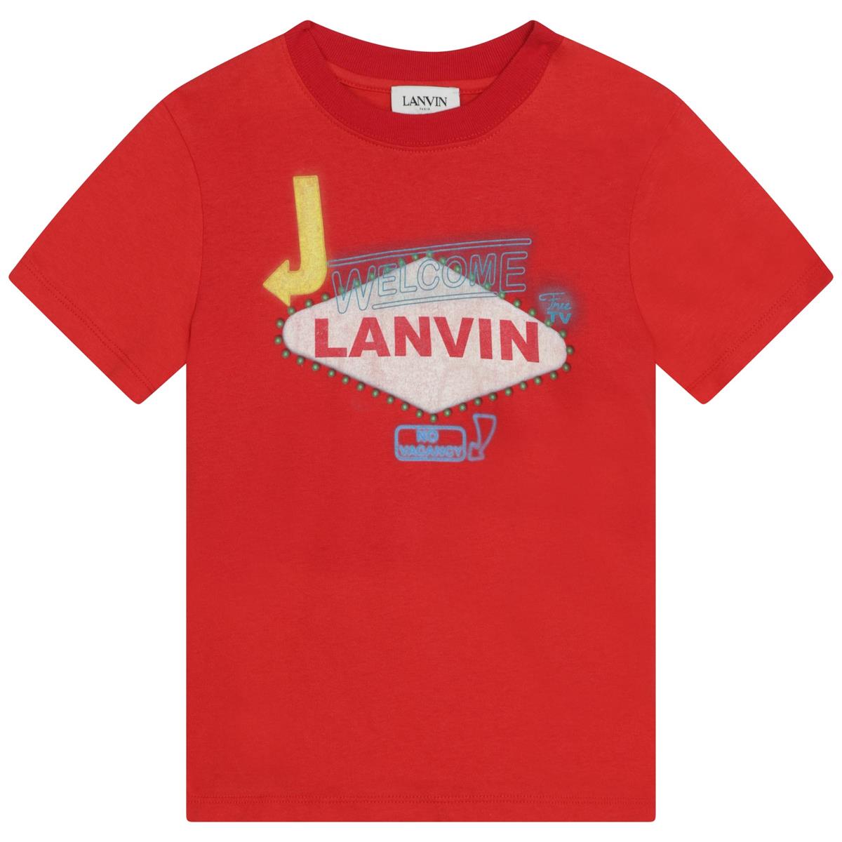 Girls Red Logo T-Shirt