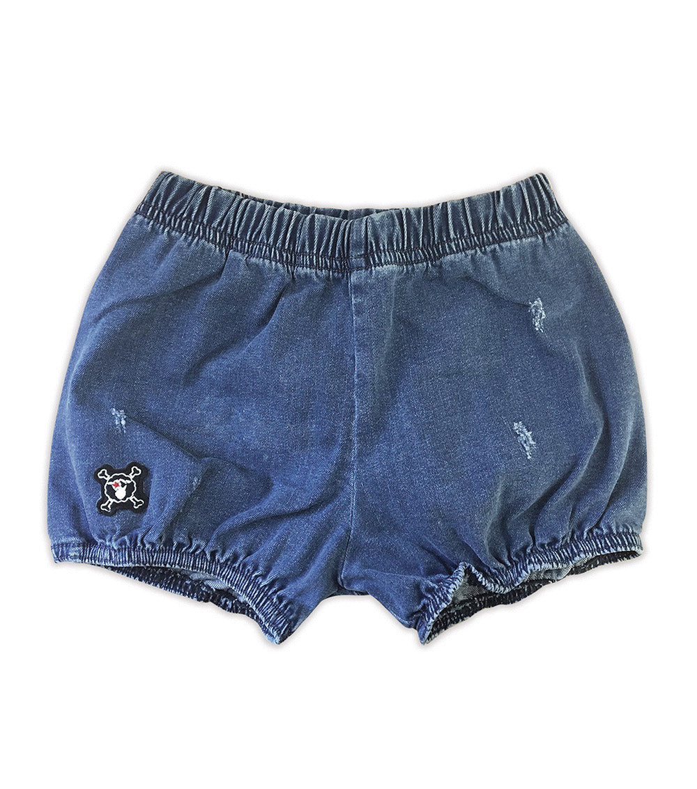 Girls Denim Cotton Shorts