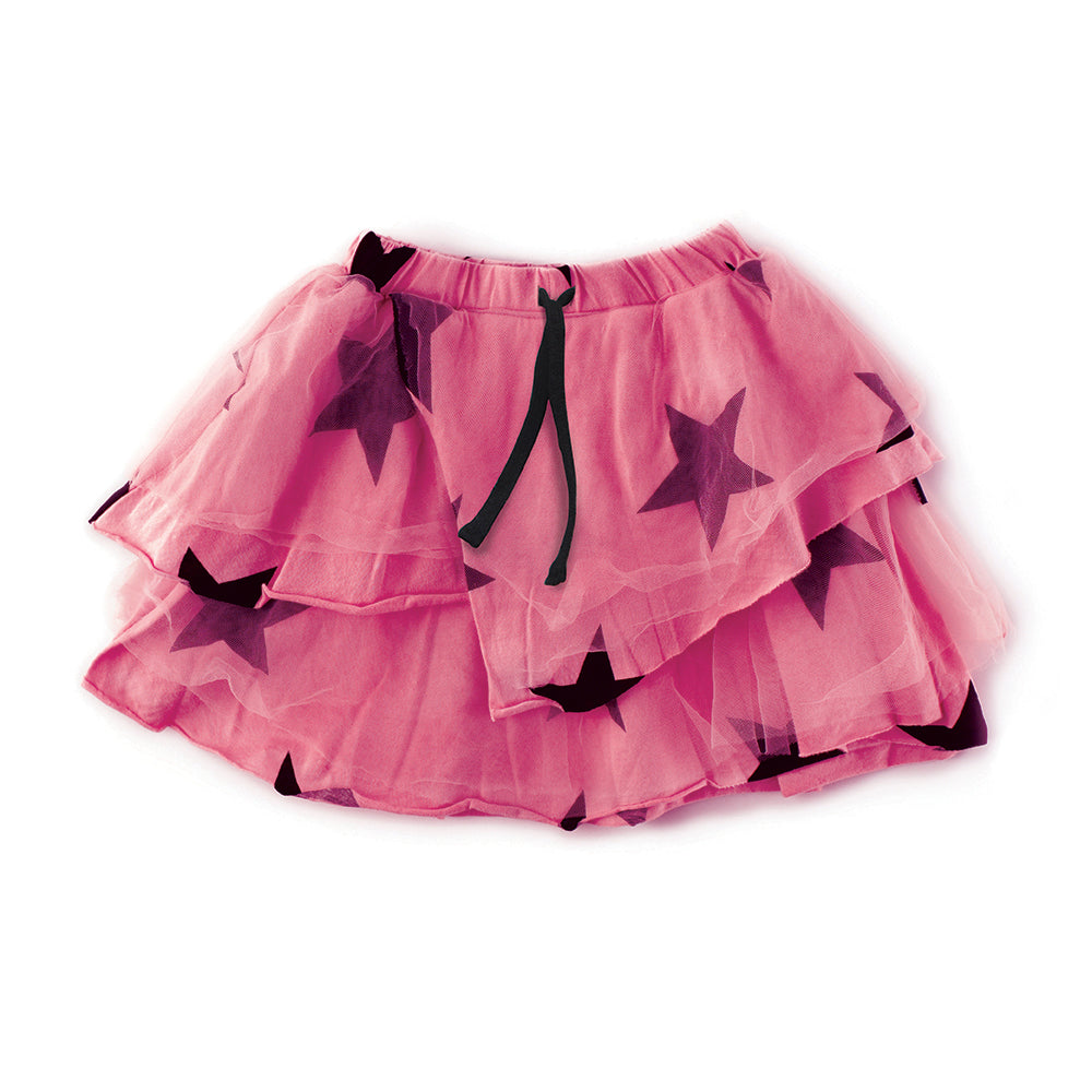 Girls Pink Tulle Skirt
