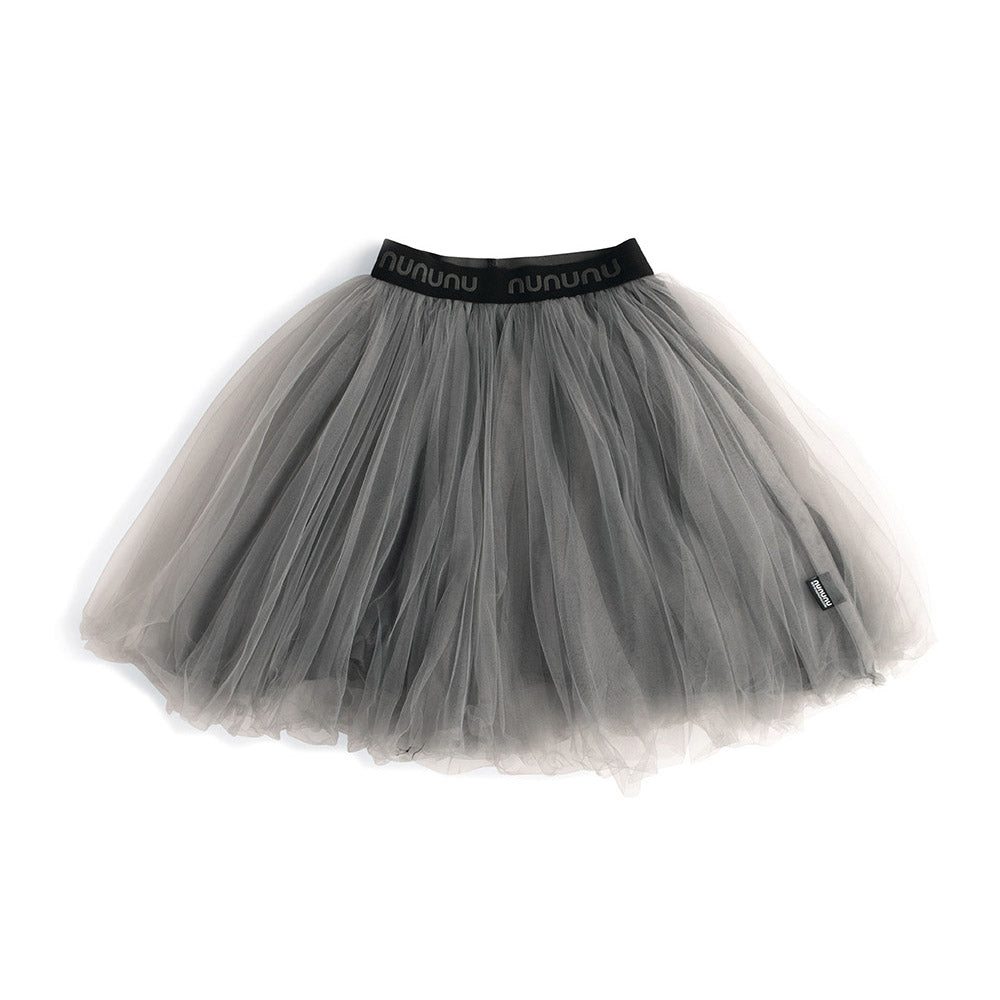 Girls Grey Yarn Skirt