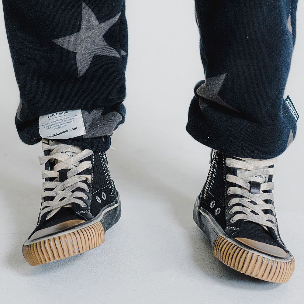Boys & Girls Black Shoes