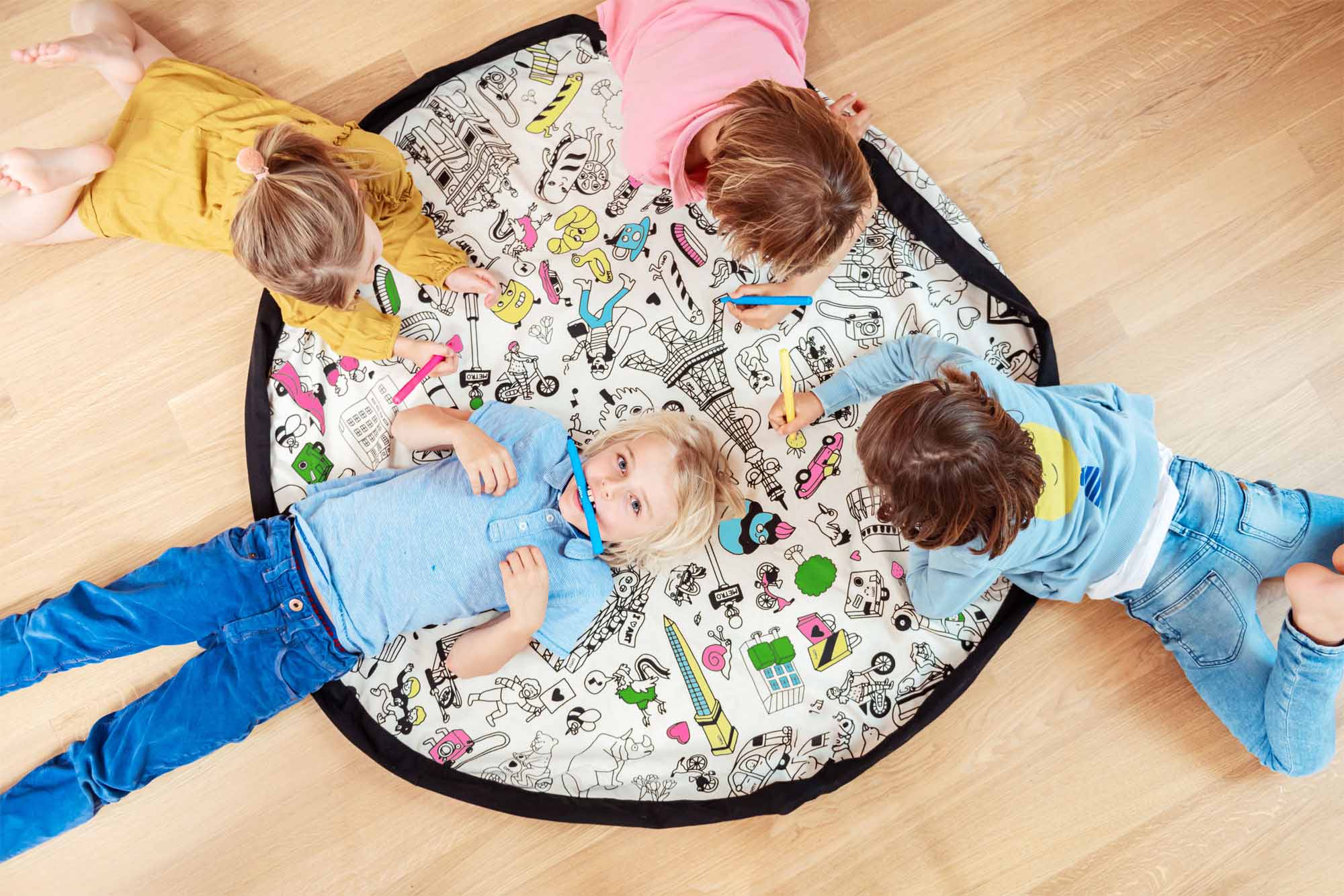 OMY Paris Toy Storage Bag