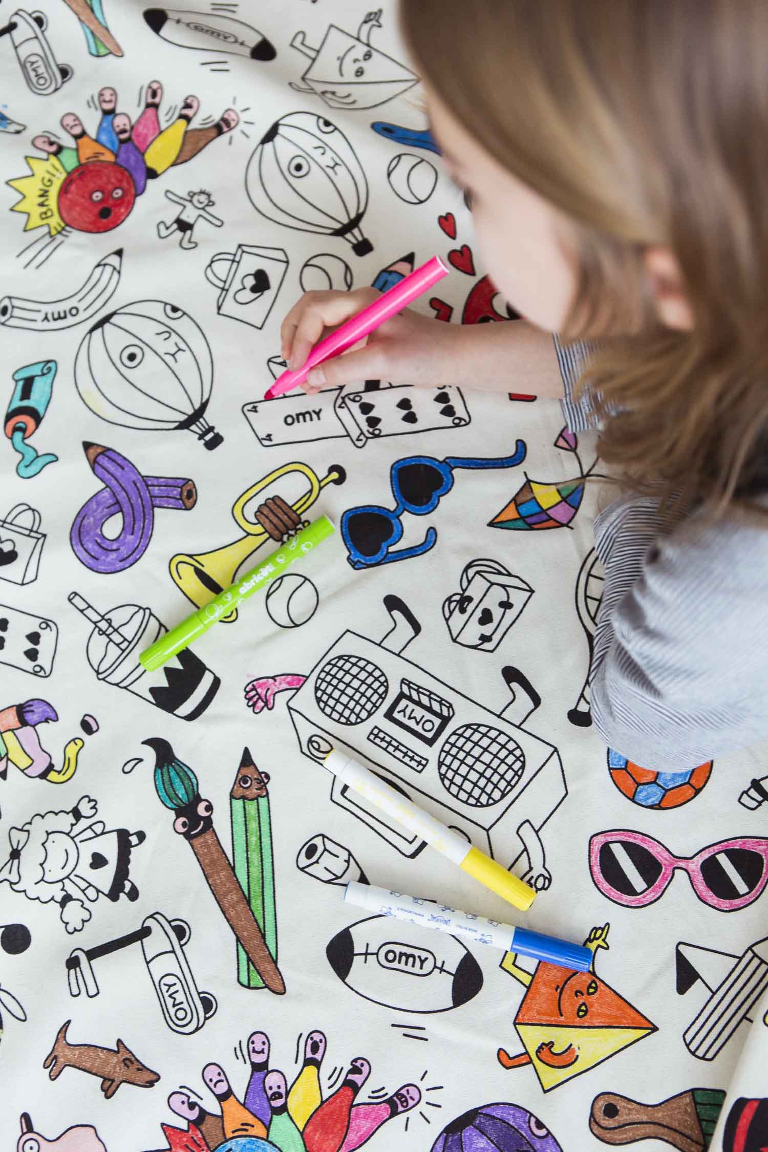 OMY Paris Toy Storage Bag