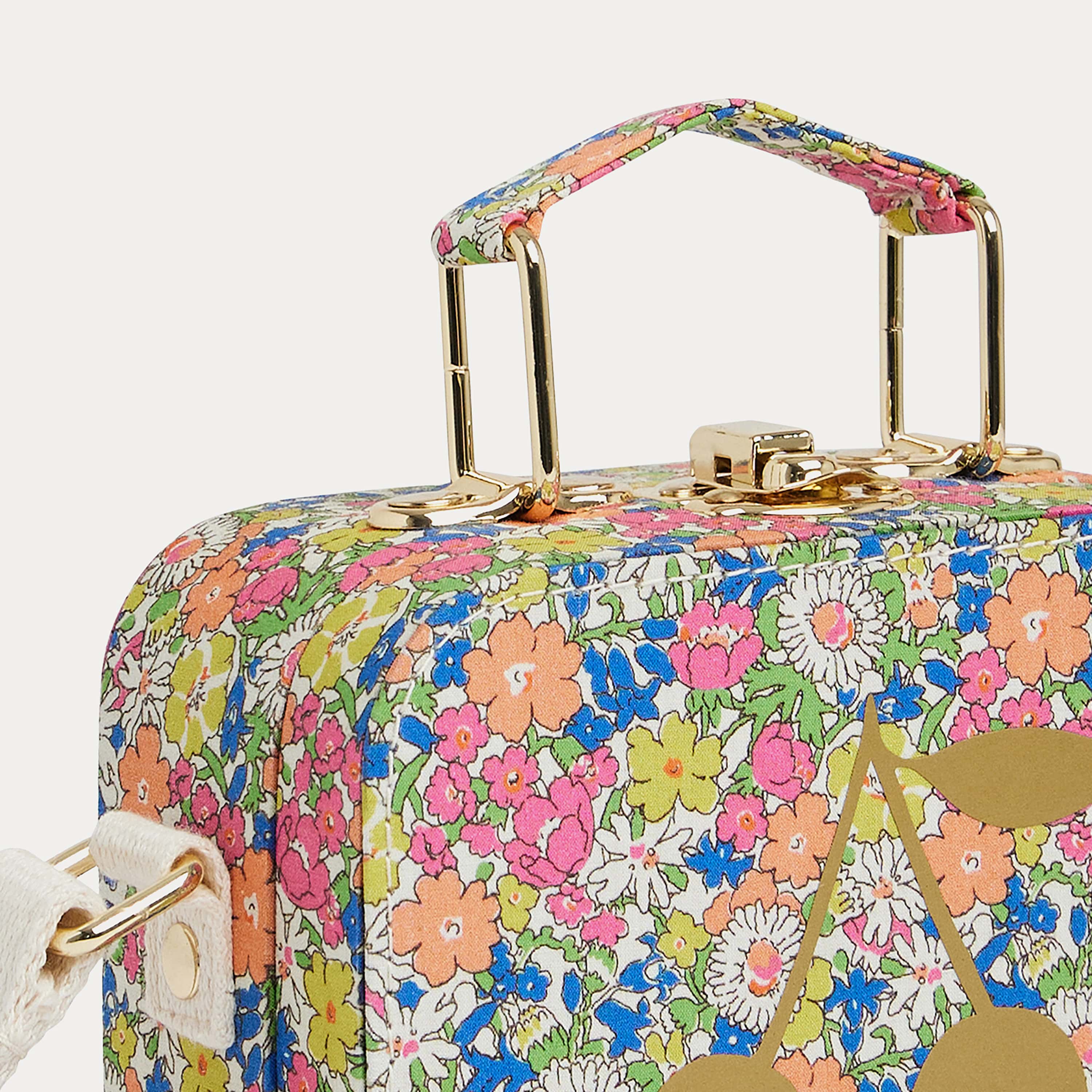 Girls Multicolor Floral Hand Bag