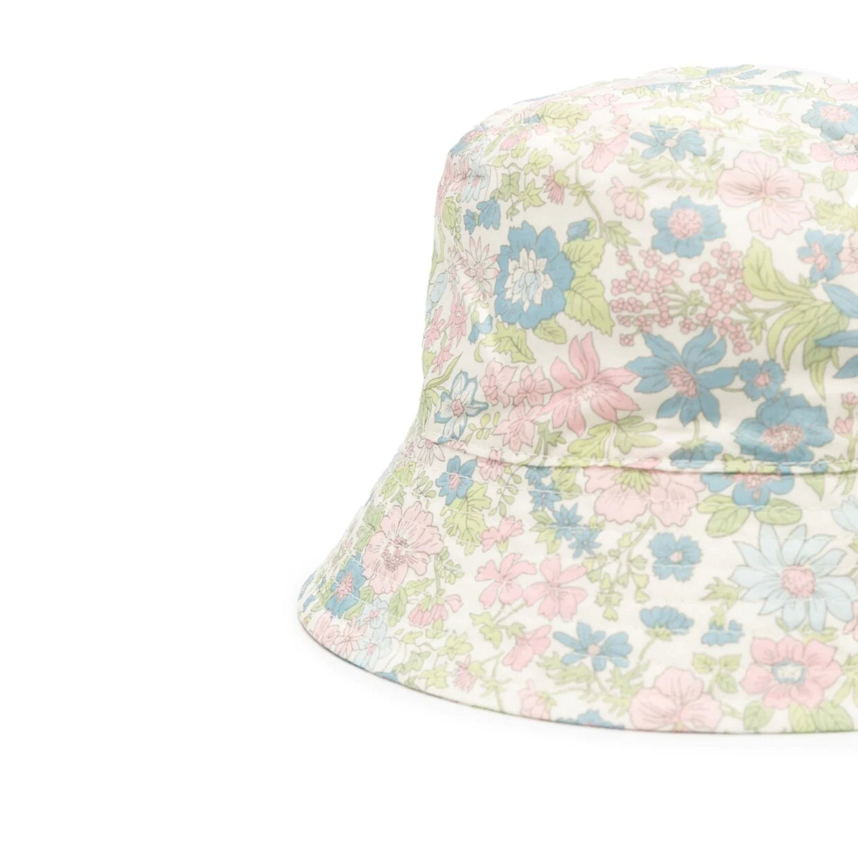 Girls Pink Floral Hat